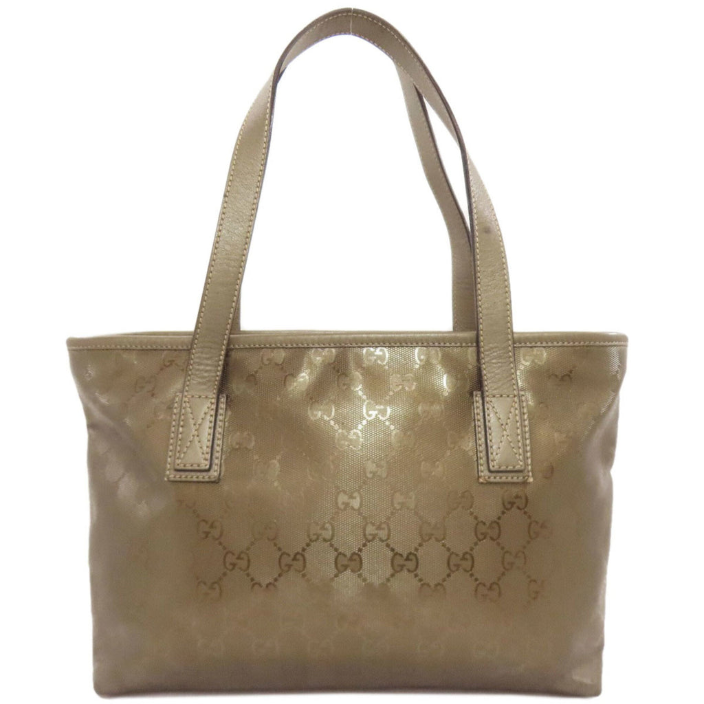 Gucci Bronze Pvc Handbag (Pre-Owned)