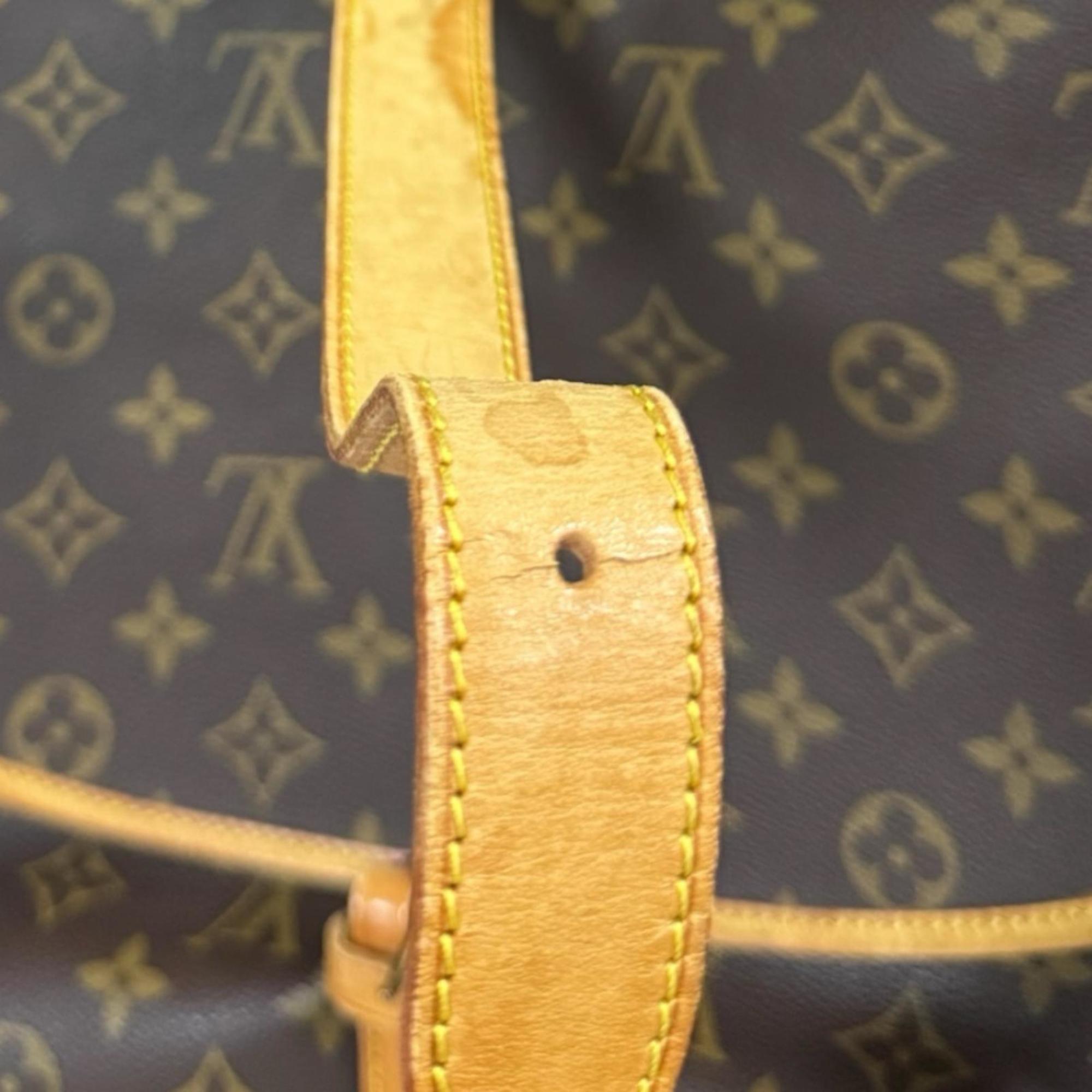 Louis Vuitton Brown Monogram Canvas Shoulder Bag