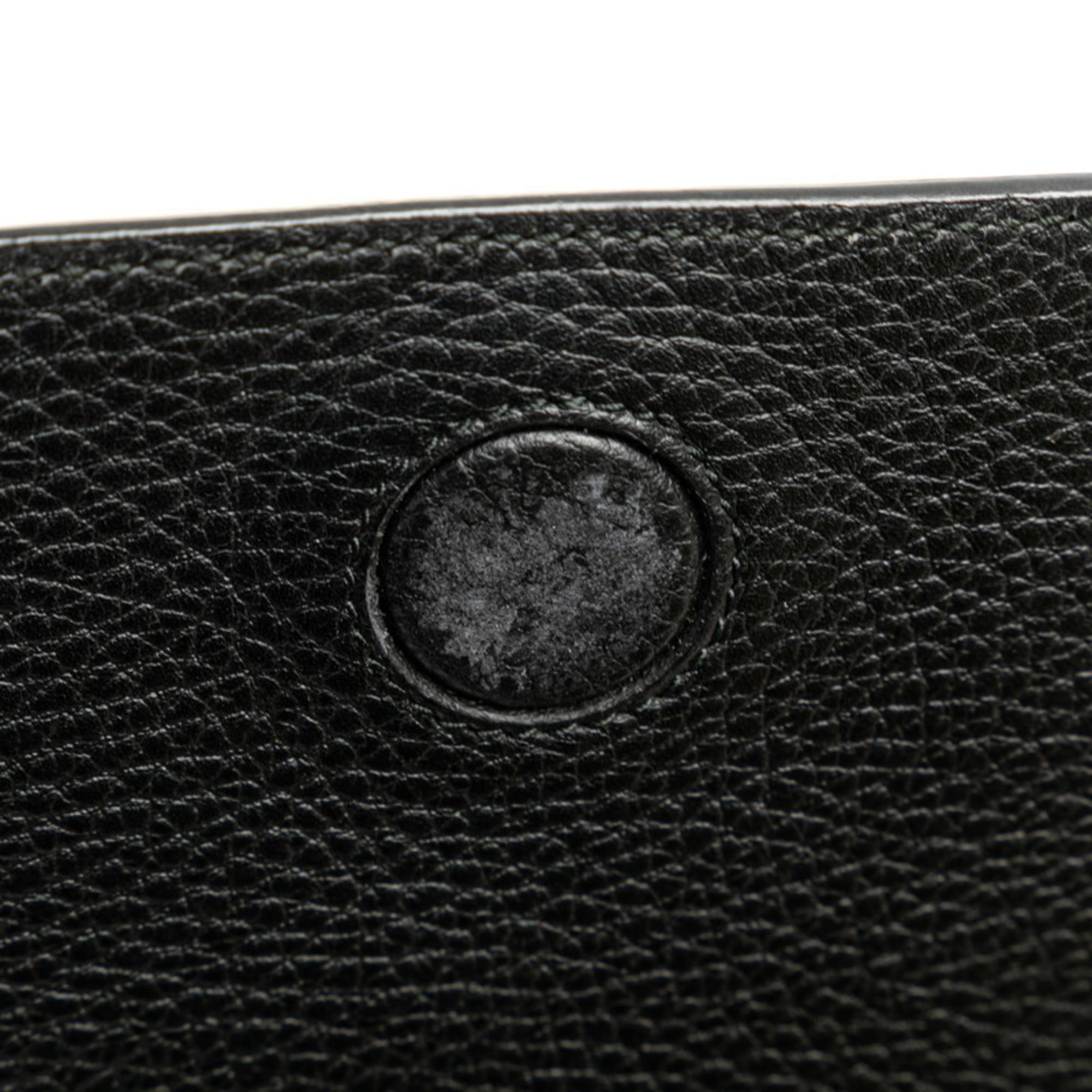Gucci Black Leather Clutch Bag (Pre-Owned)