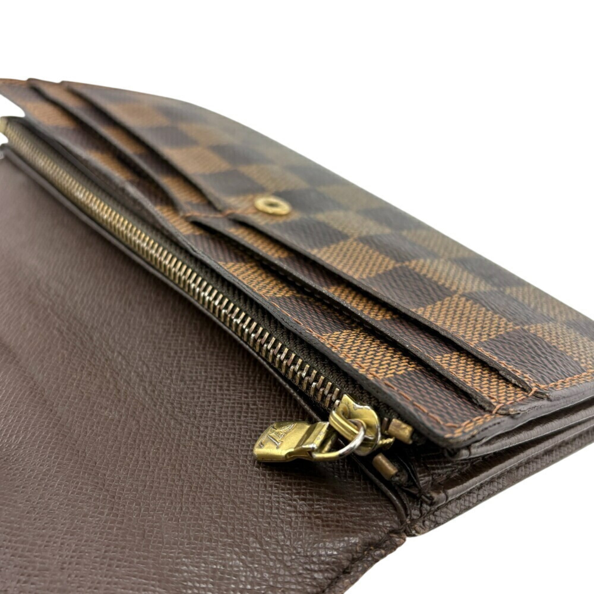 Louis Vuitton Brown Cuir Ombre Leather Coin Purse/Coin Case