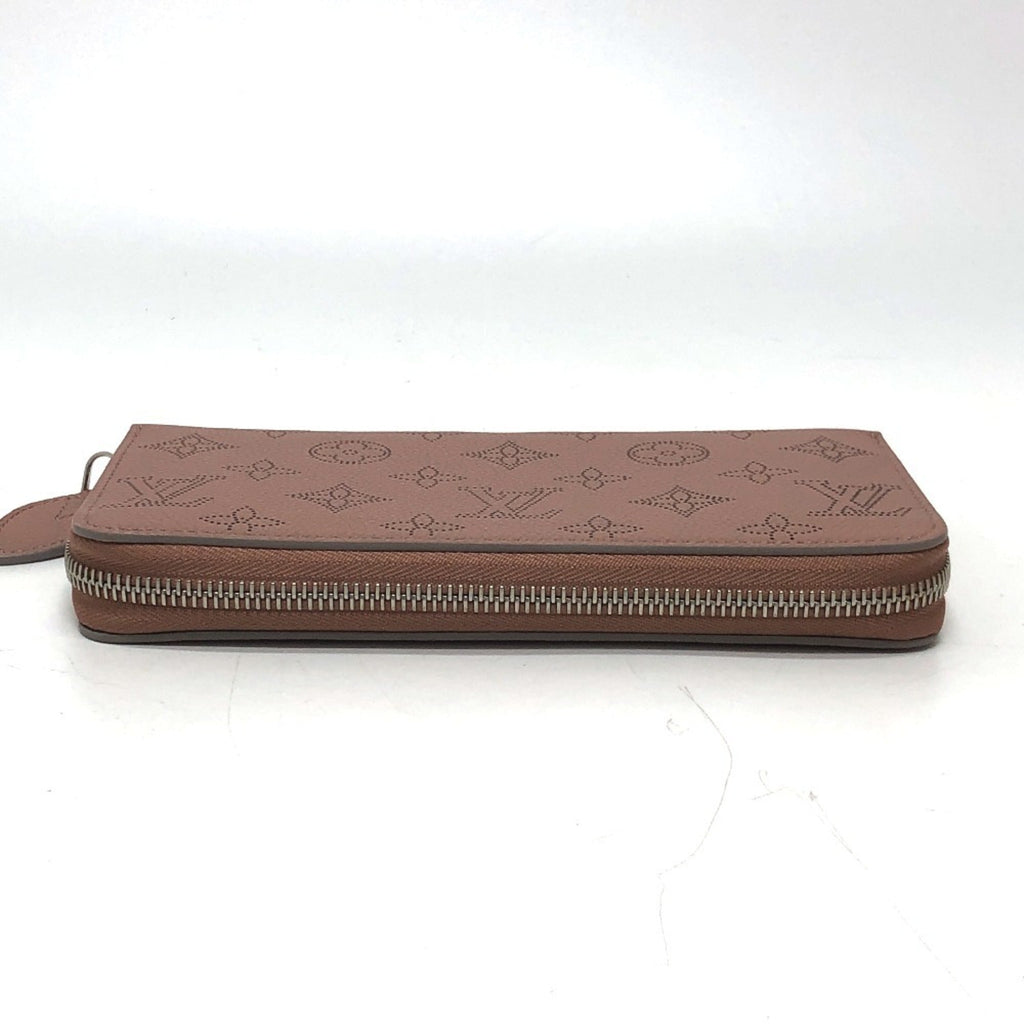 Louis Vuitton Mahina Pink Mahina Leather Long Wallet