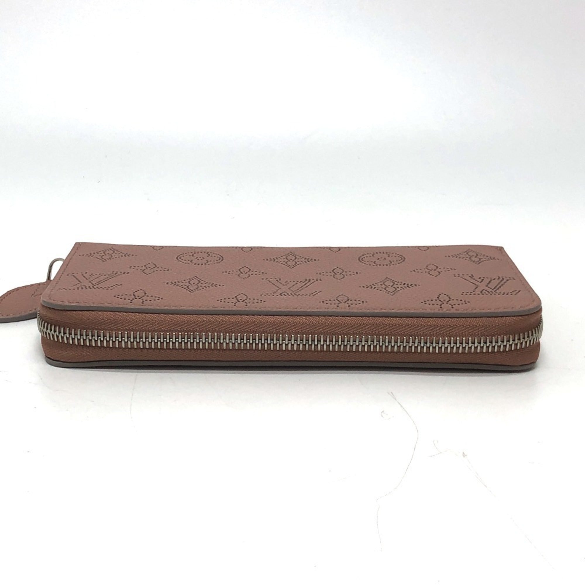 Louis Vuitton Mahina Pink Mahina Leather Long Wallet