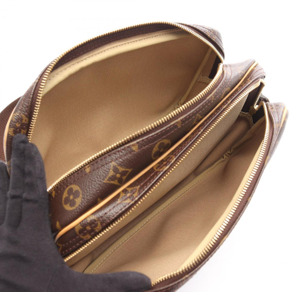Louis Vuitton Brown Monogram Coated Canvas Shoulder Bag