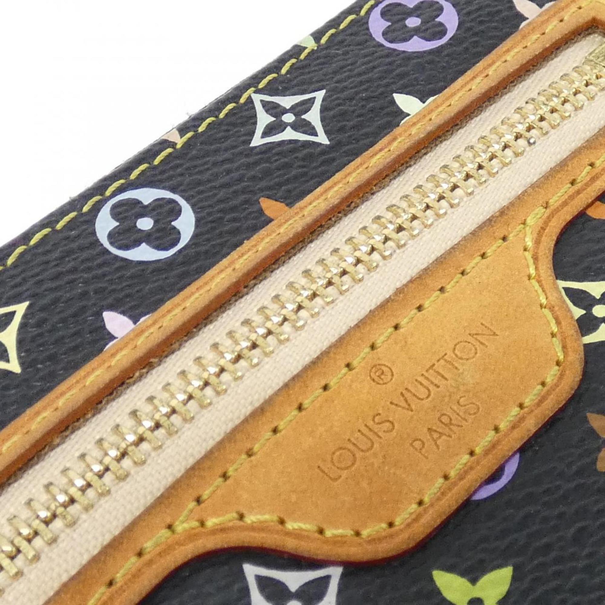 Louis Vuitton Monogram Multicolore Black Coated Canvas Coin Purse/Coin Case