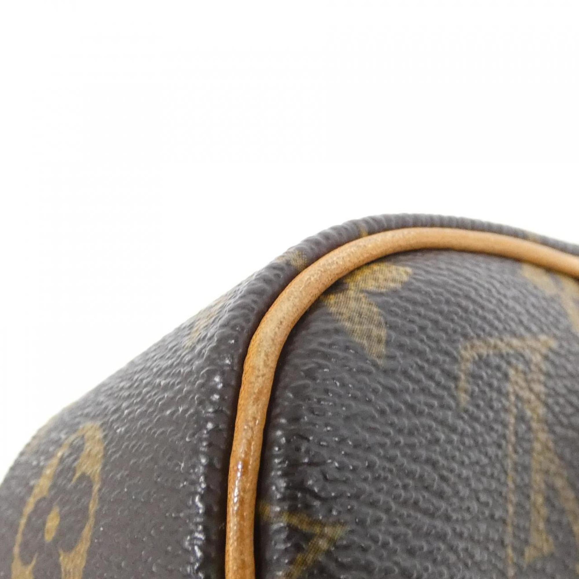 Louis Vuitton Marron Coated Canvas Backpack