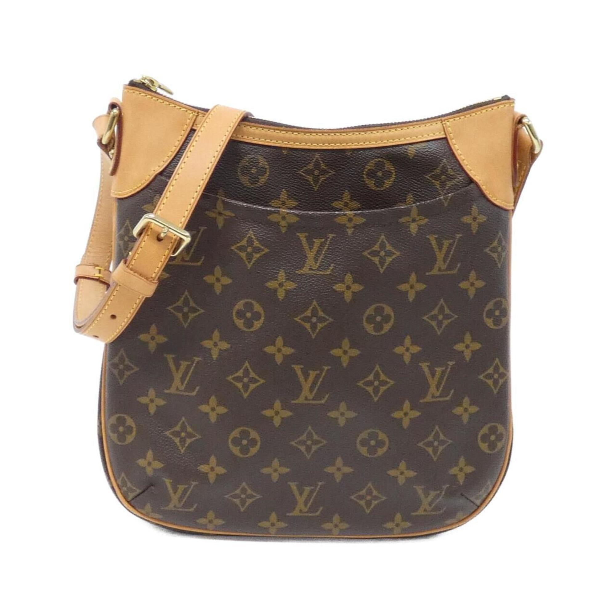 Louis Vuitton Marron Coated Canvas Shoulder Bag