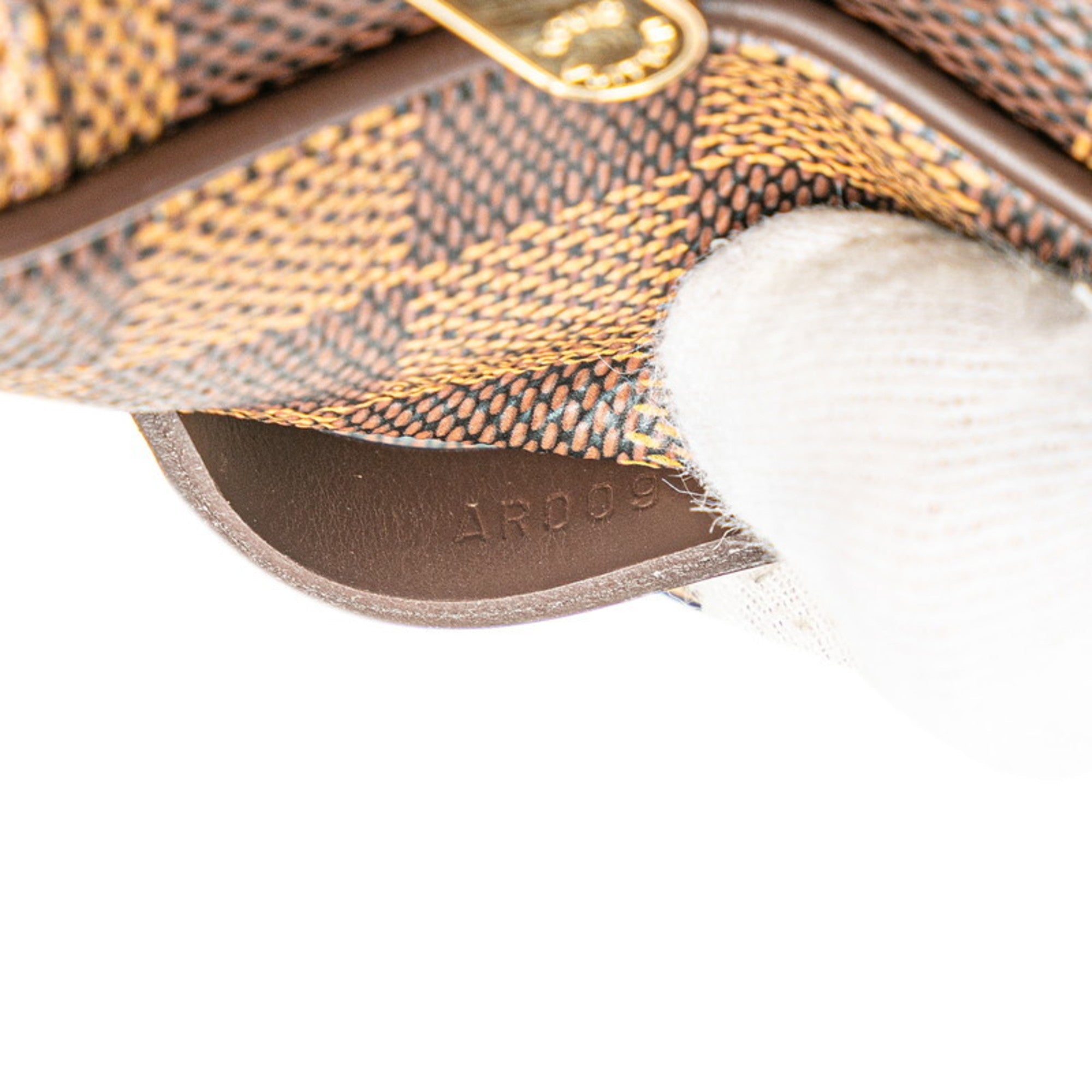 Louis Vuitton Brown Pvc Leather Shoulder Bag
