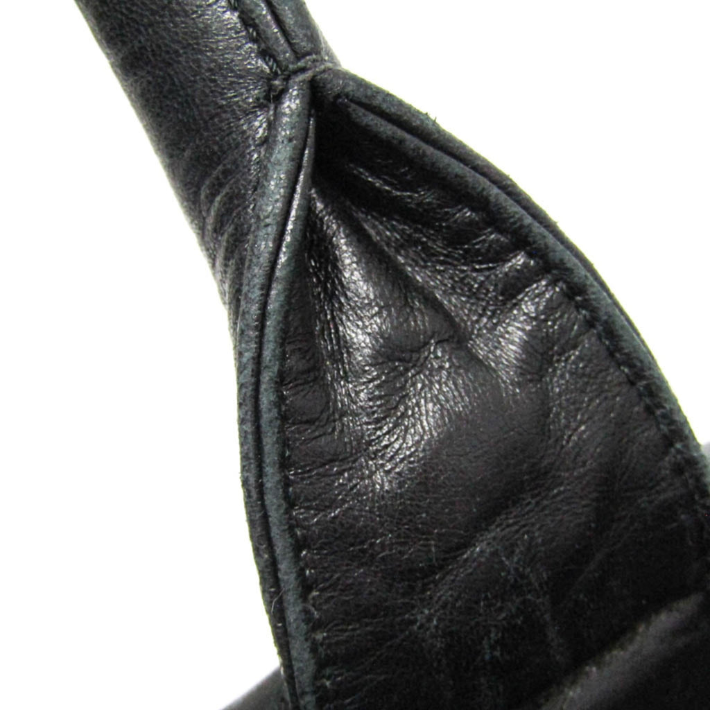 Prada Convertible Double Tote Nappa Leather And Tessuto Black Nylon Handbag