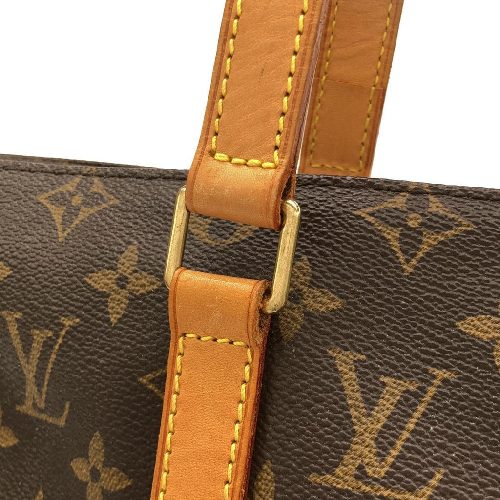 Louis Vuitton Marron Coated Canvas Handbag