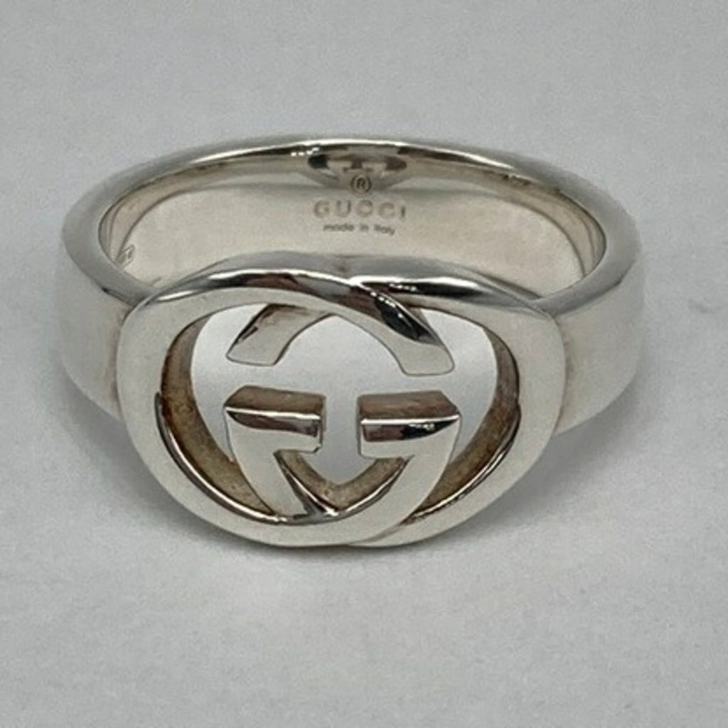 Gucci Silver 925 Band Ring (Pre-Owned)