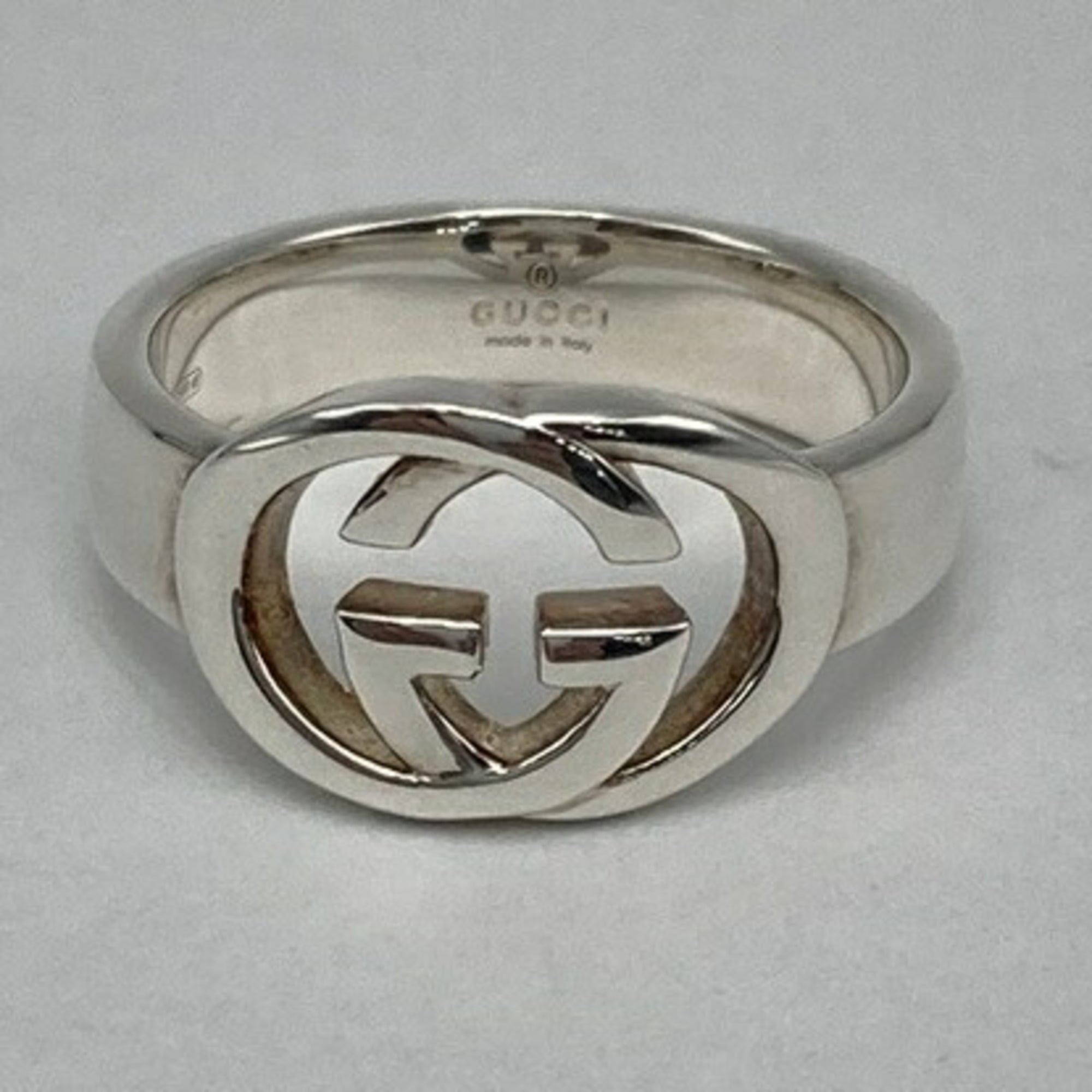 Gucci Silver 925 Band Ring (Pre-Owned)
