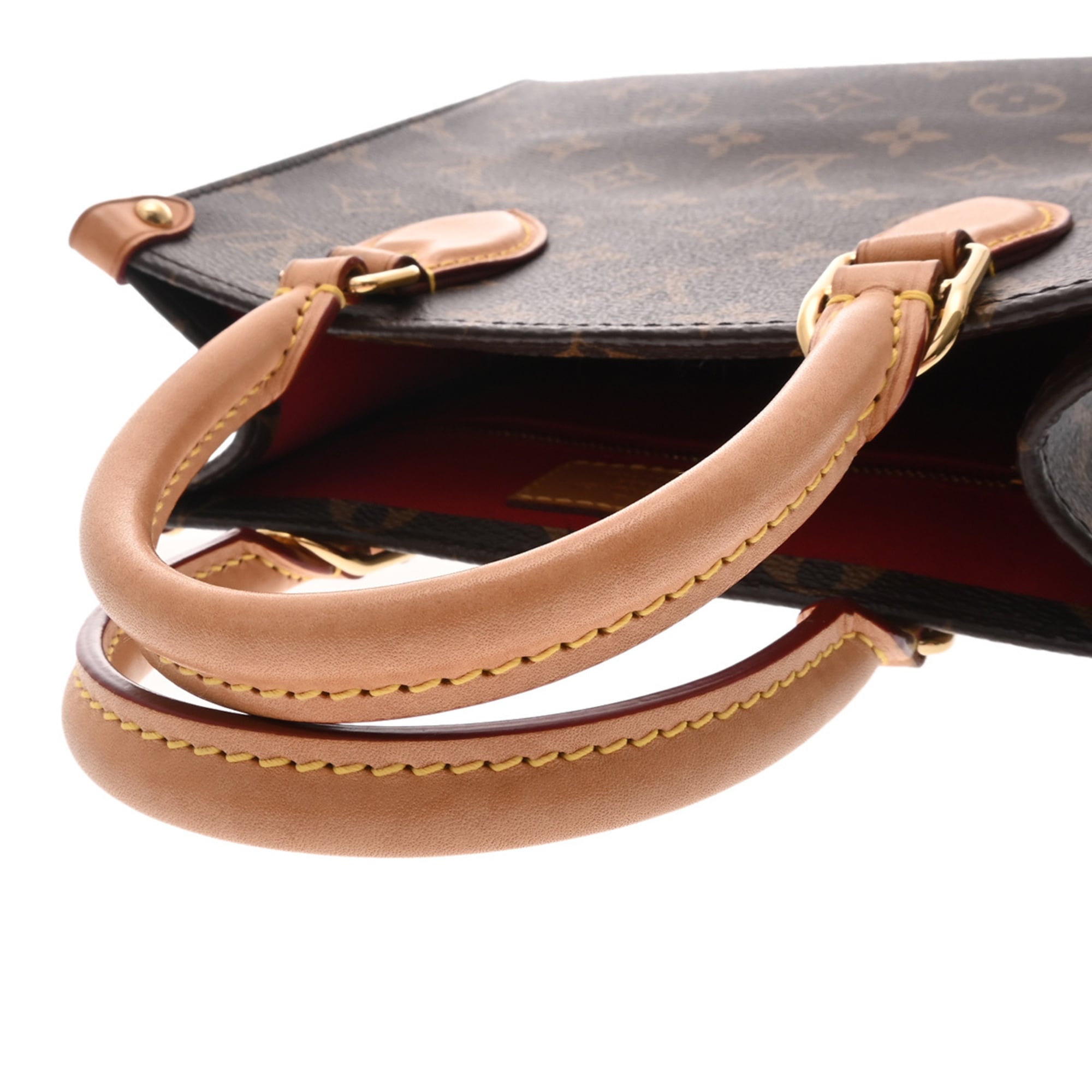 Louis Vuitton Brown Monogram Canvas Tote Bag
