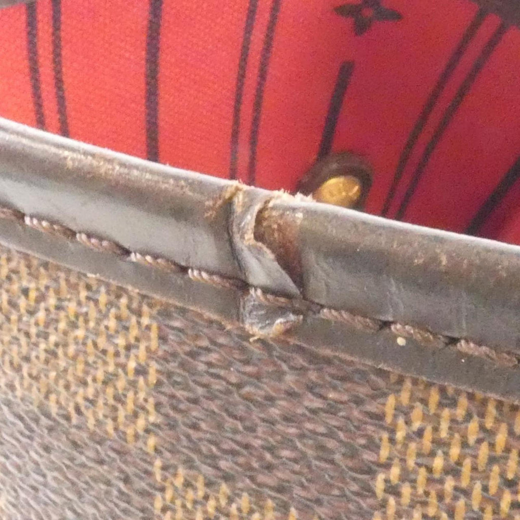 Louis Vuitton Ebene Coated Canvas Handbag