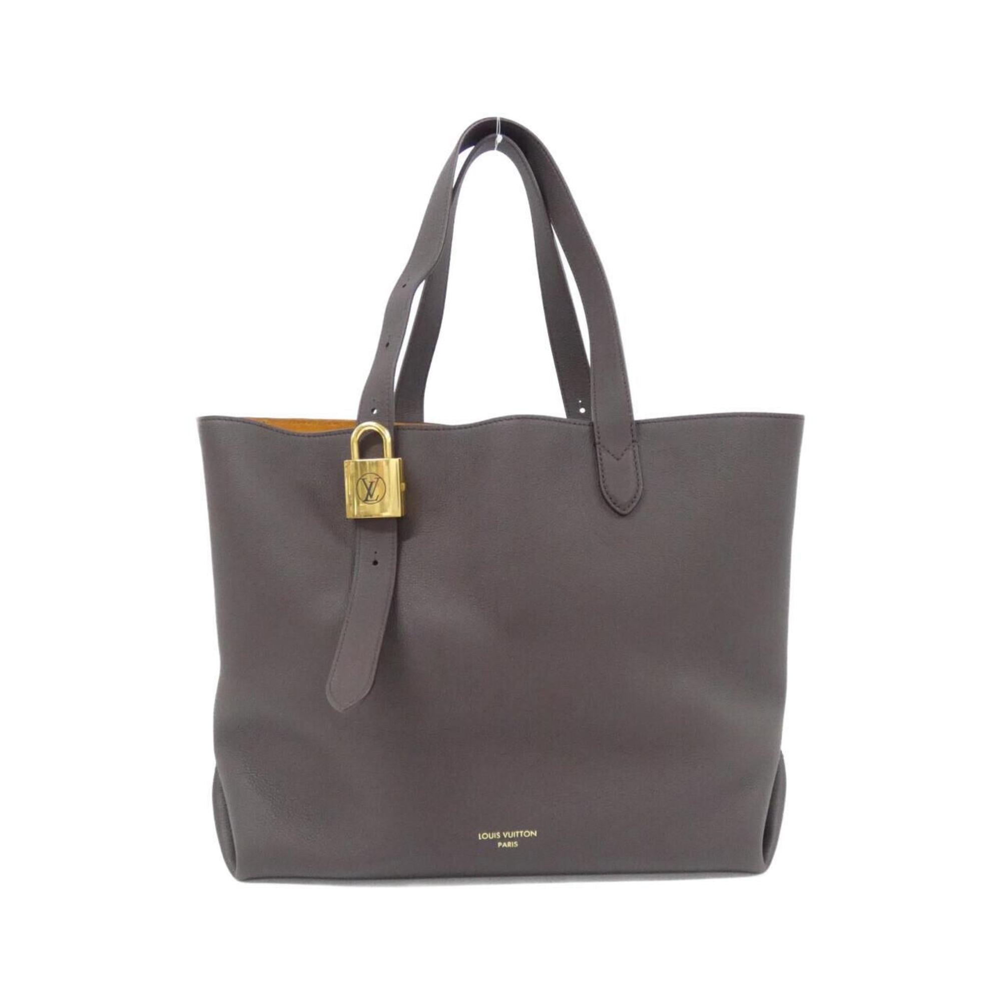 Louis Vuitton Brown Chocolat Leather Handbag
