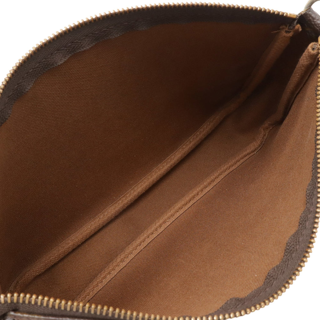 Louis Vuitton Brown Monogram Monogram Pvc Handbag Pochette Pouch