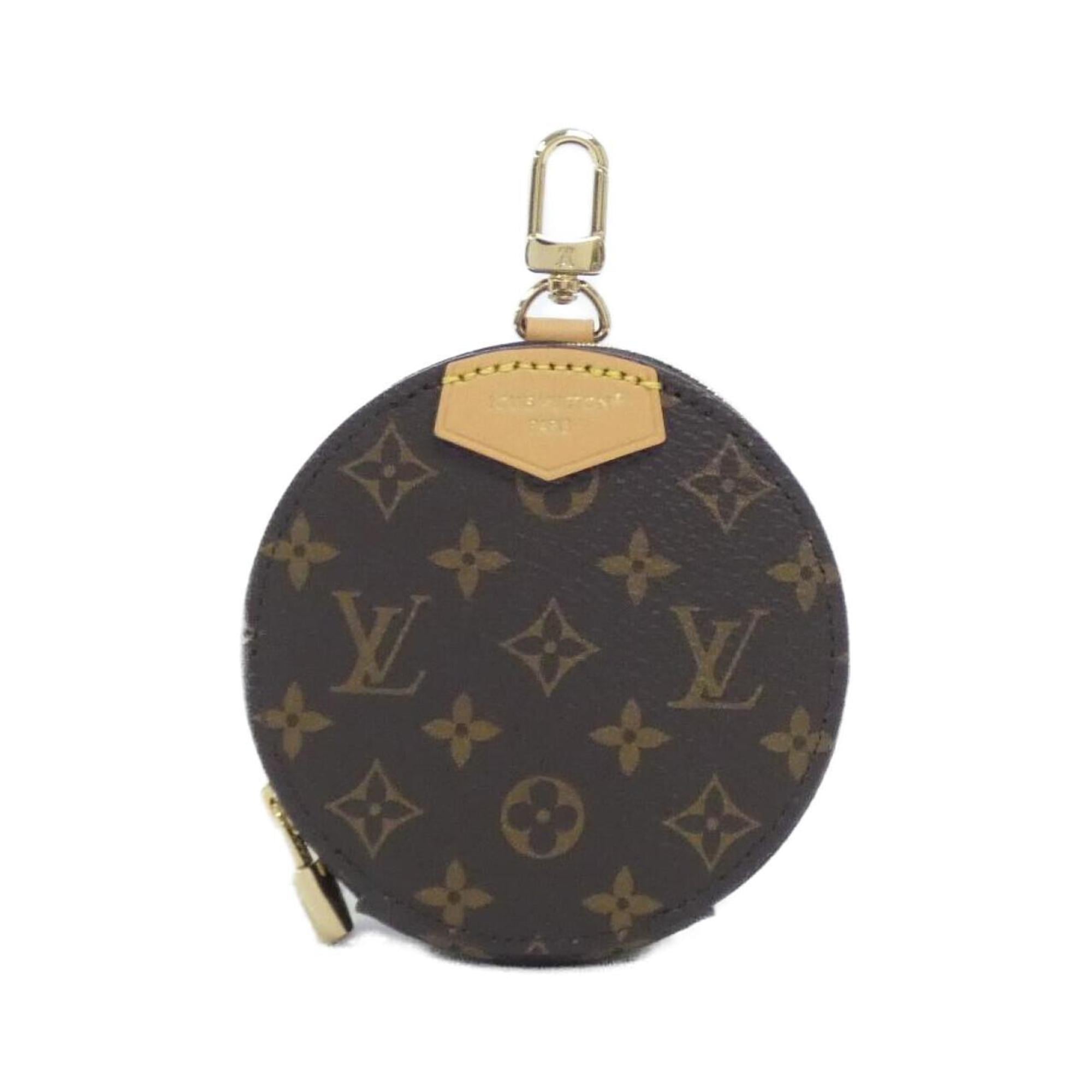 Louis Vuitton Brown Coated Canvas Pouch
