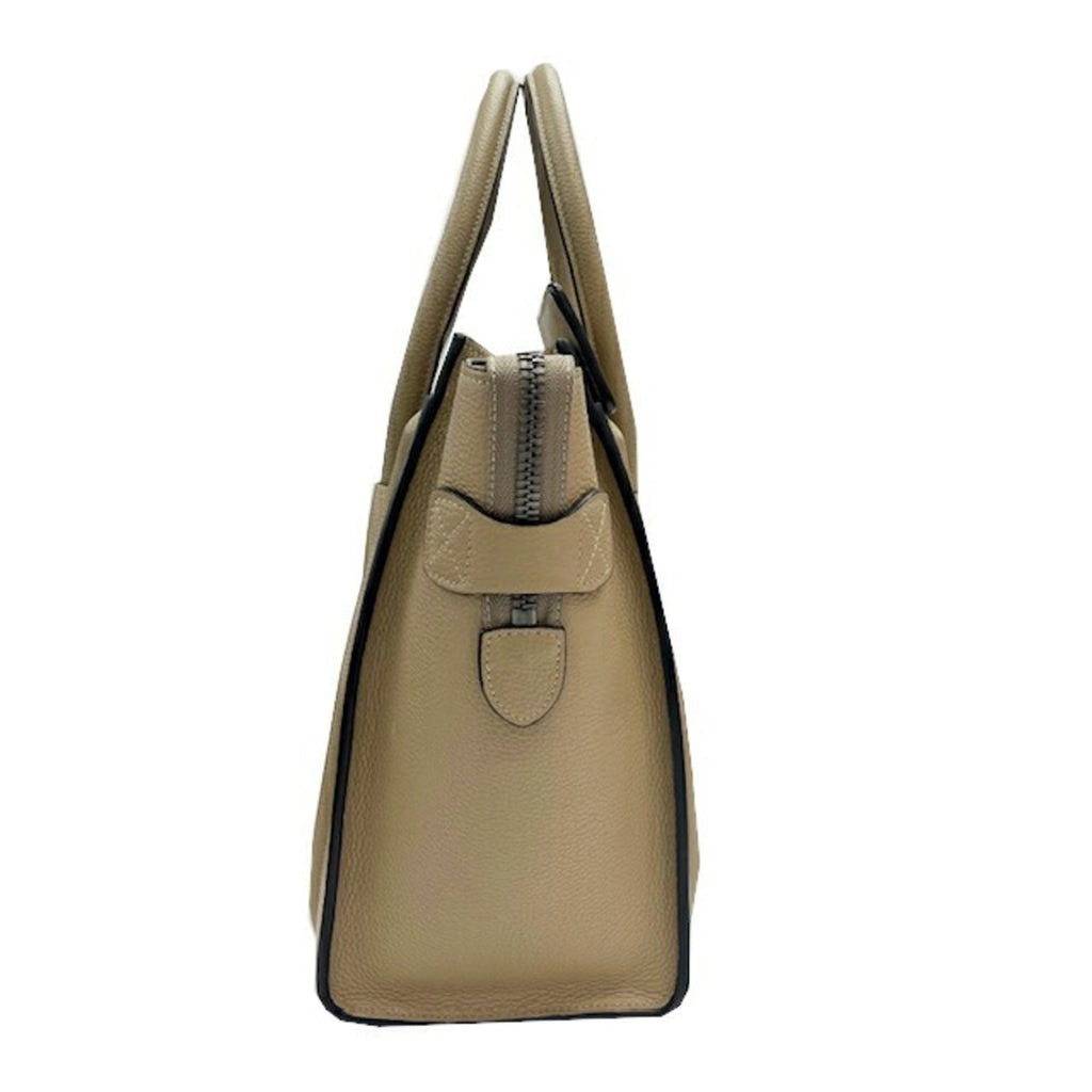 Celine Grayish Leather Handbag Tote Bag