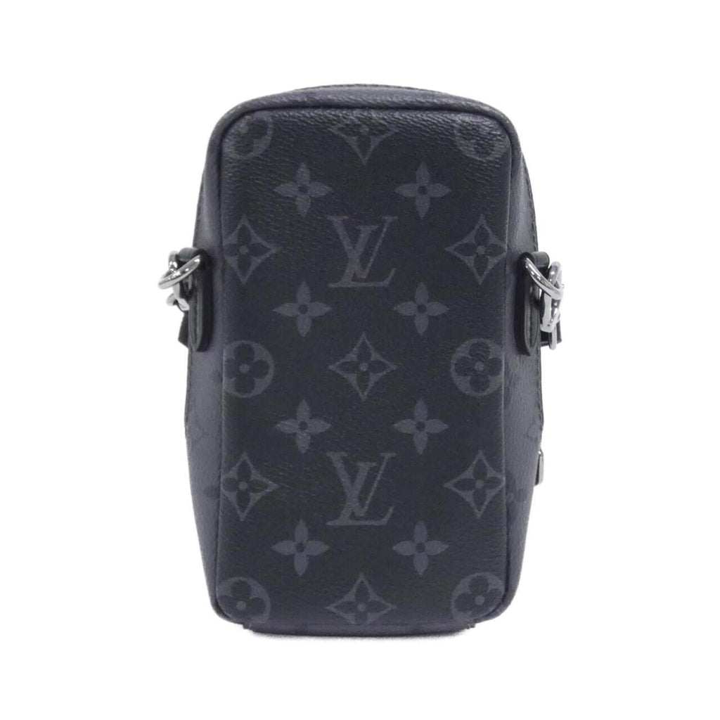 Louis Vuitton Black Coated Canvas Shoulder Bag