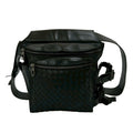 Bottega Veneta Black Leather Shoulder Bag Sling Bag