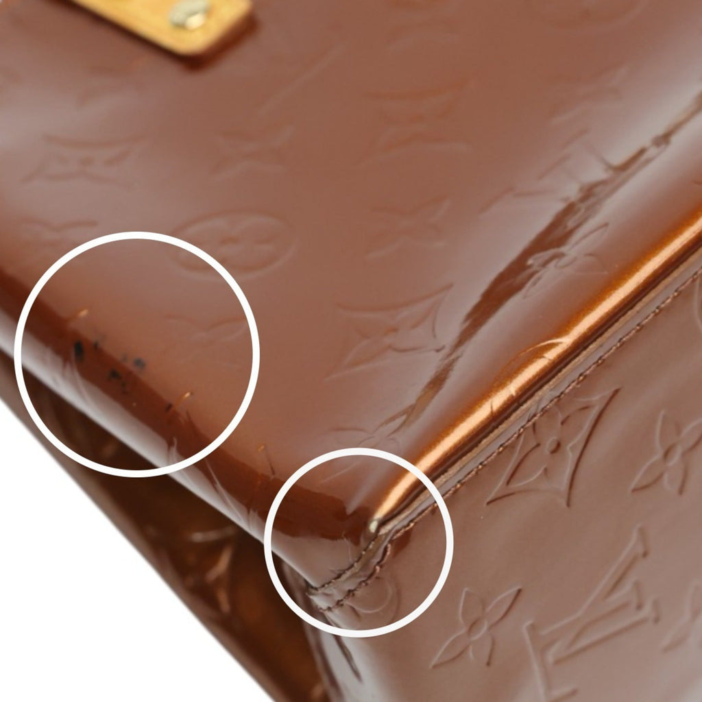 Louis Vuitton Monogram Vernis Bronze Monogram Vernis Handbag
