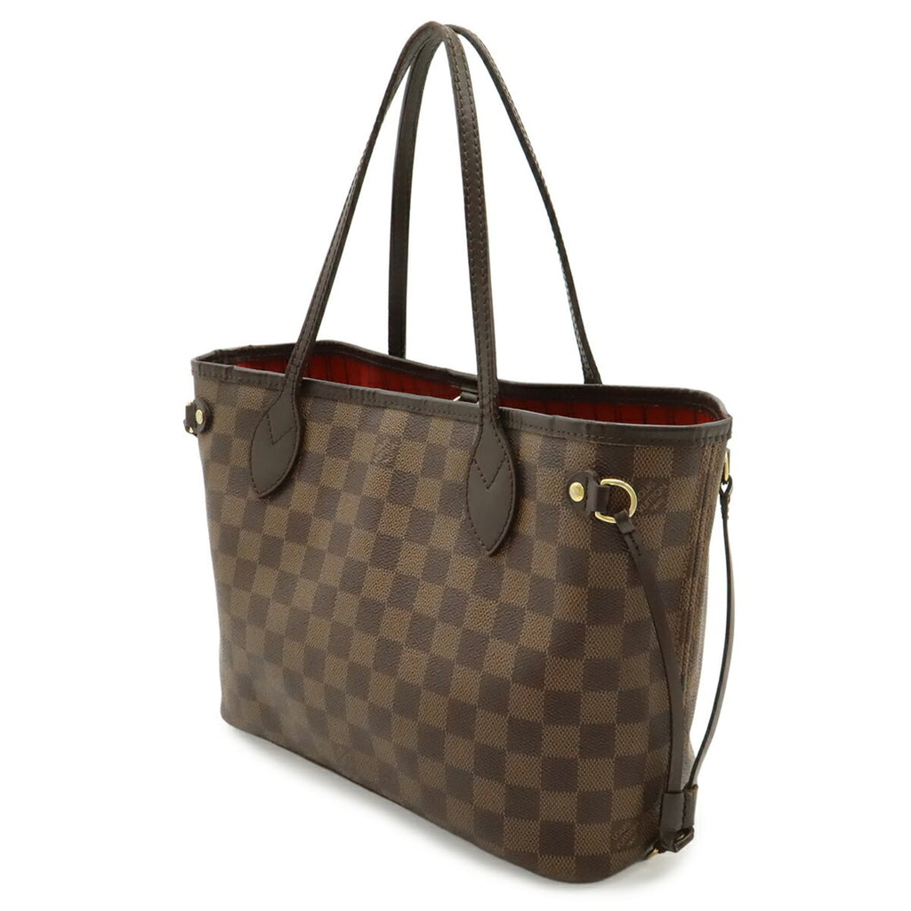 Louis Vuitton Brown Damier Canvas White Damier Canvas Handbag Shoulder Bag Tote Bag