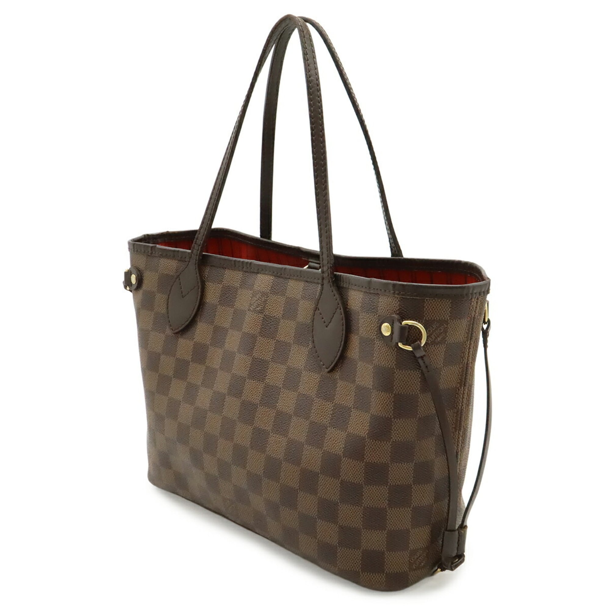 Louis Vuitton Brown Damier Canvas White Damier Canvas Handbag Shoulder Bag Tote Bag