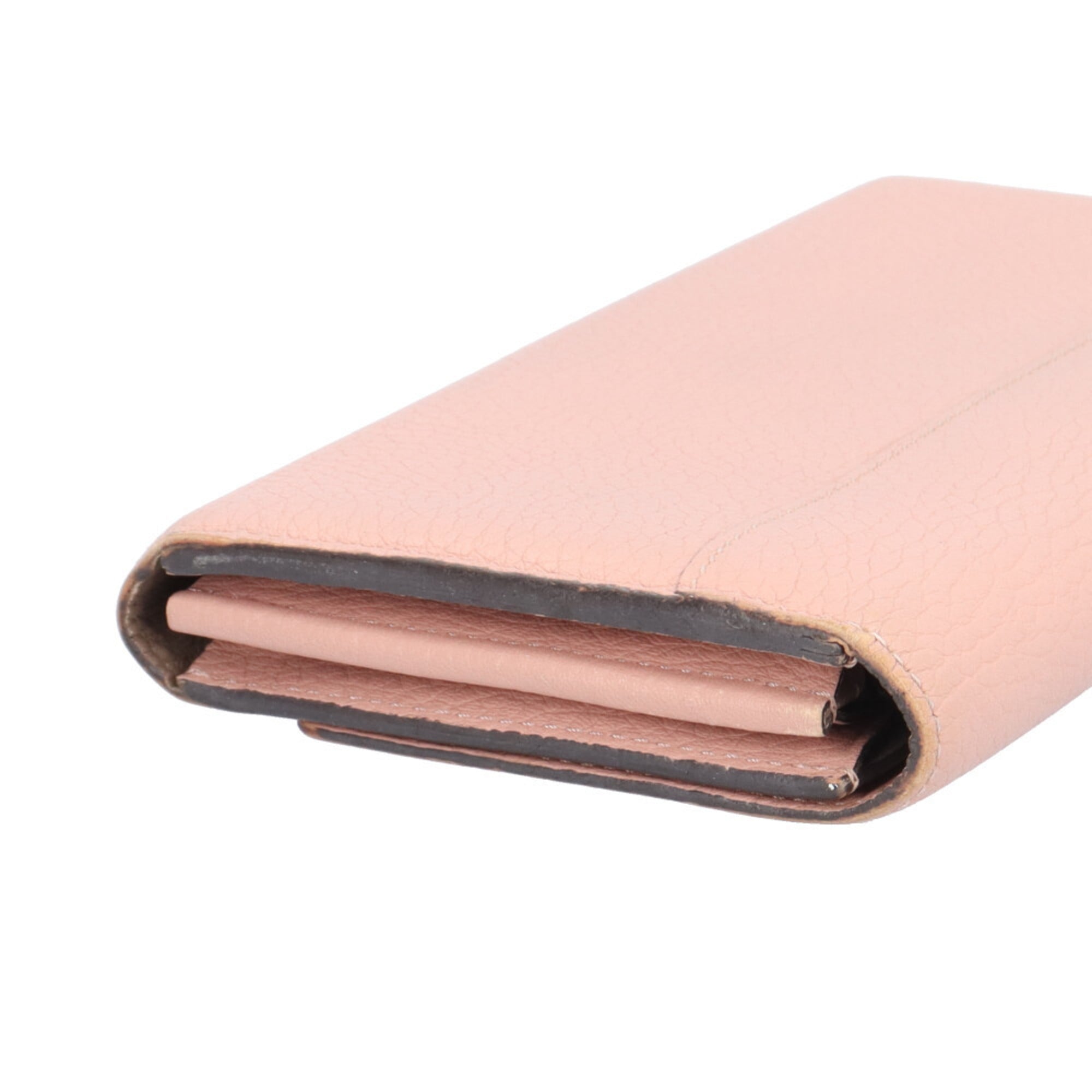 Louis Vuitton Galle Magnolia Or Pink Leather Coin Purse/Coin Case