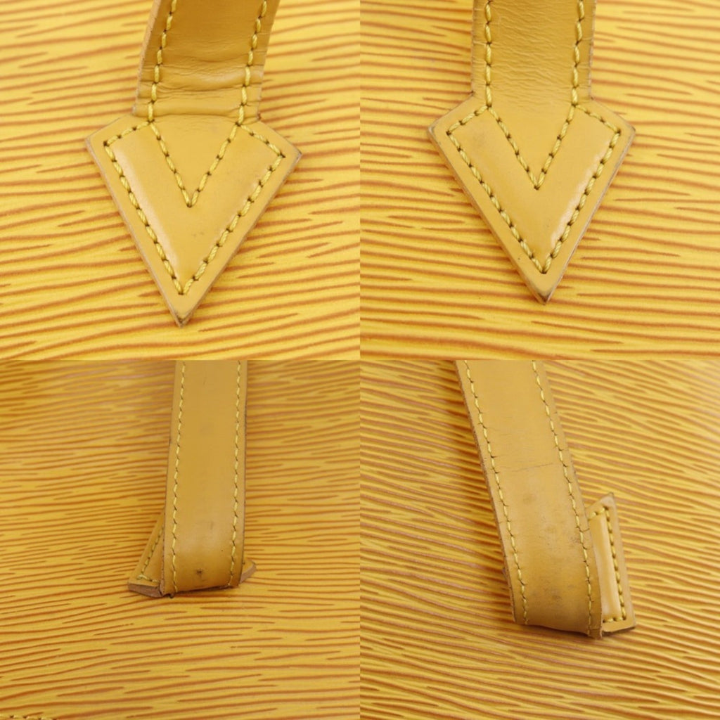 Louis Vuitton Yellow Epi Leather Handbag