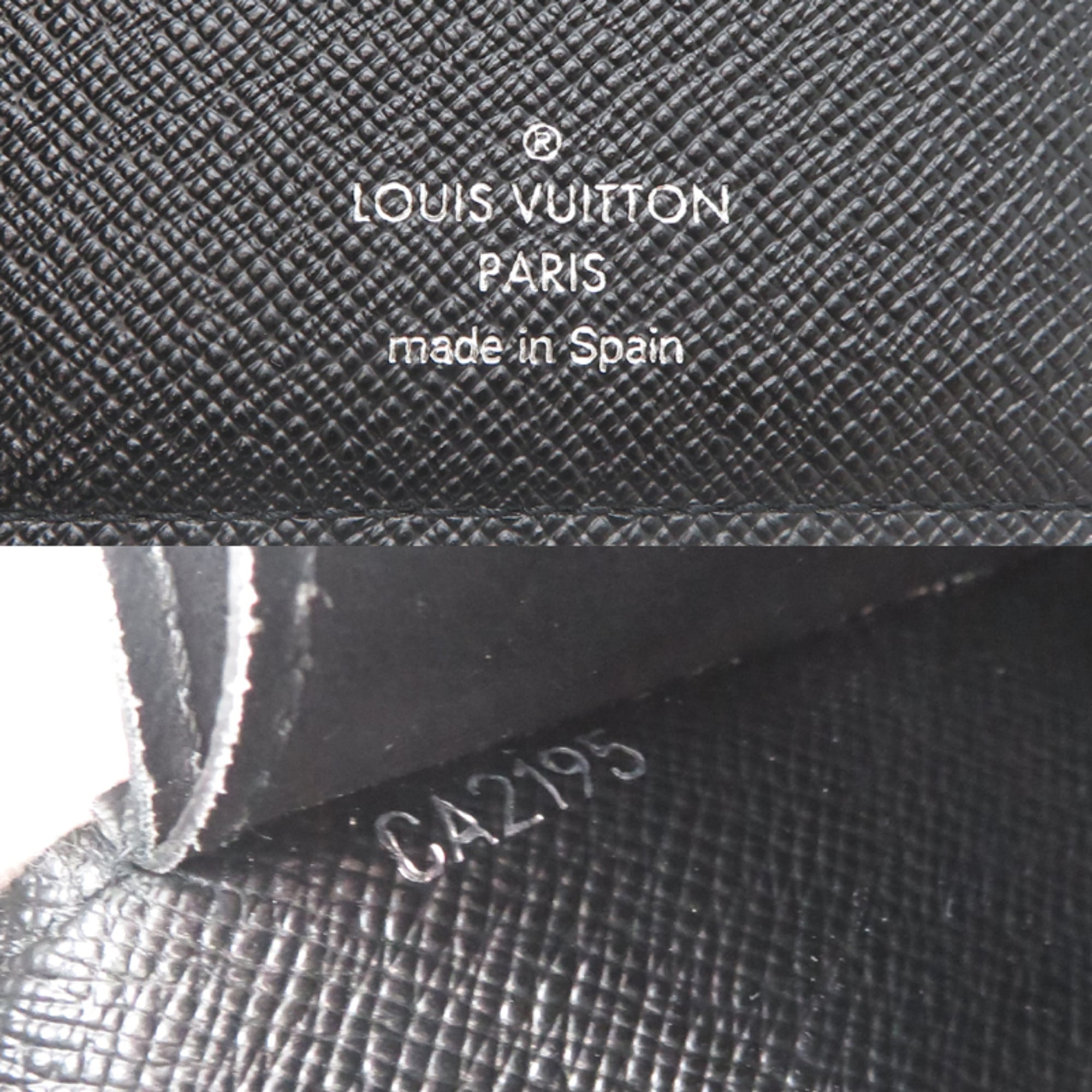 Louis Vuitton Damier Graphite Black Damier Graphite Long Wallet