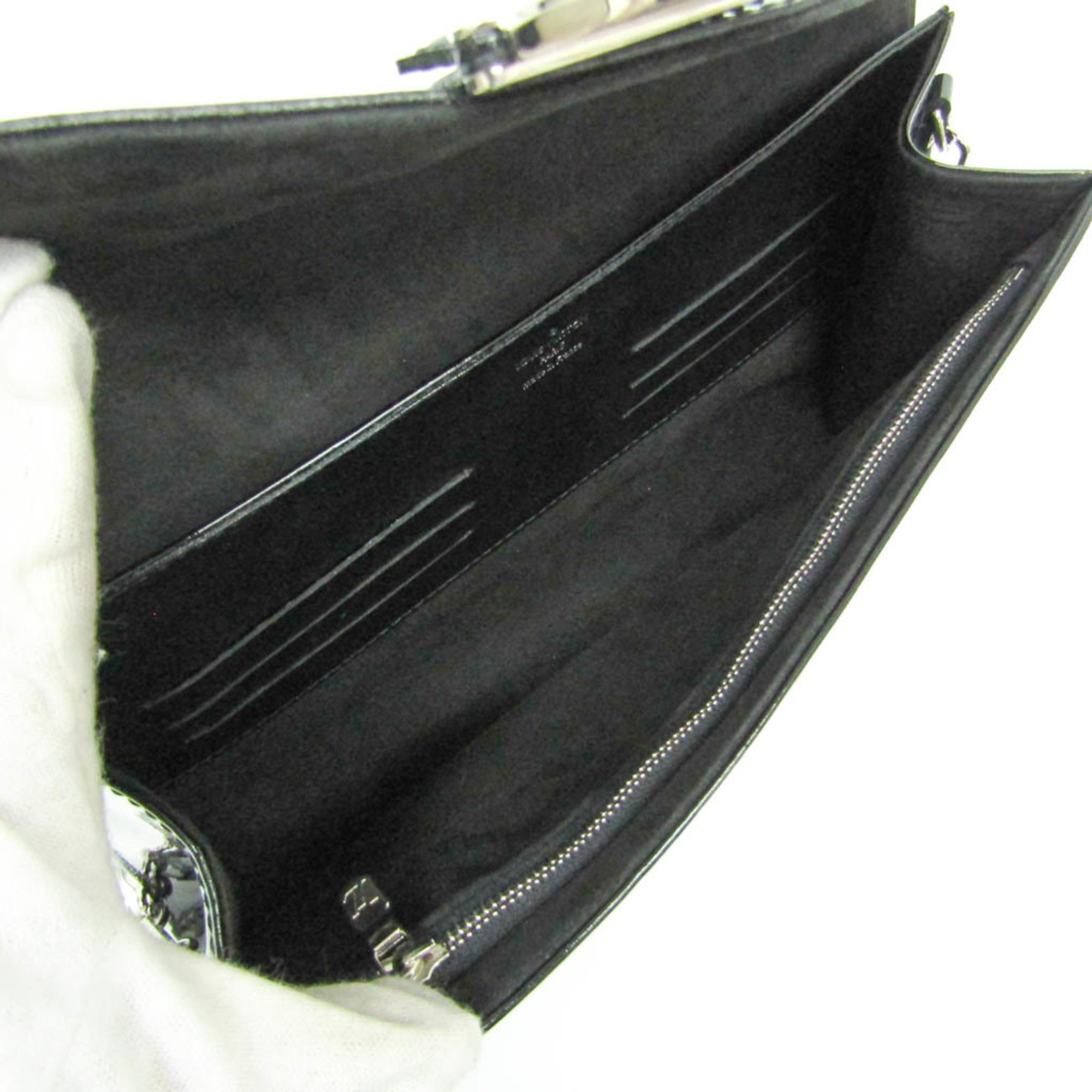Louis Vuitton Epi Electric Noir Patent Leather Shoulder Bag