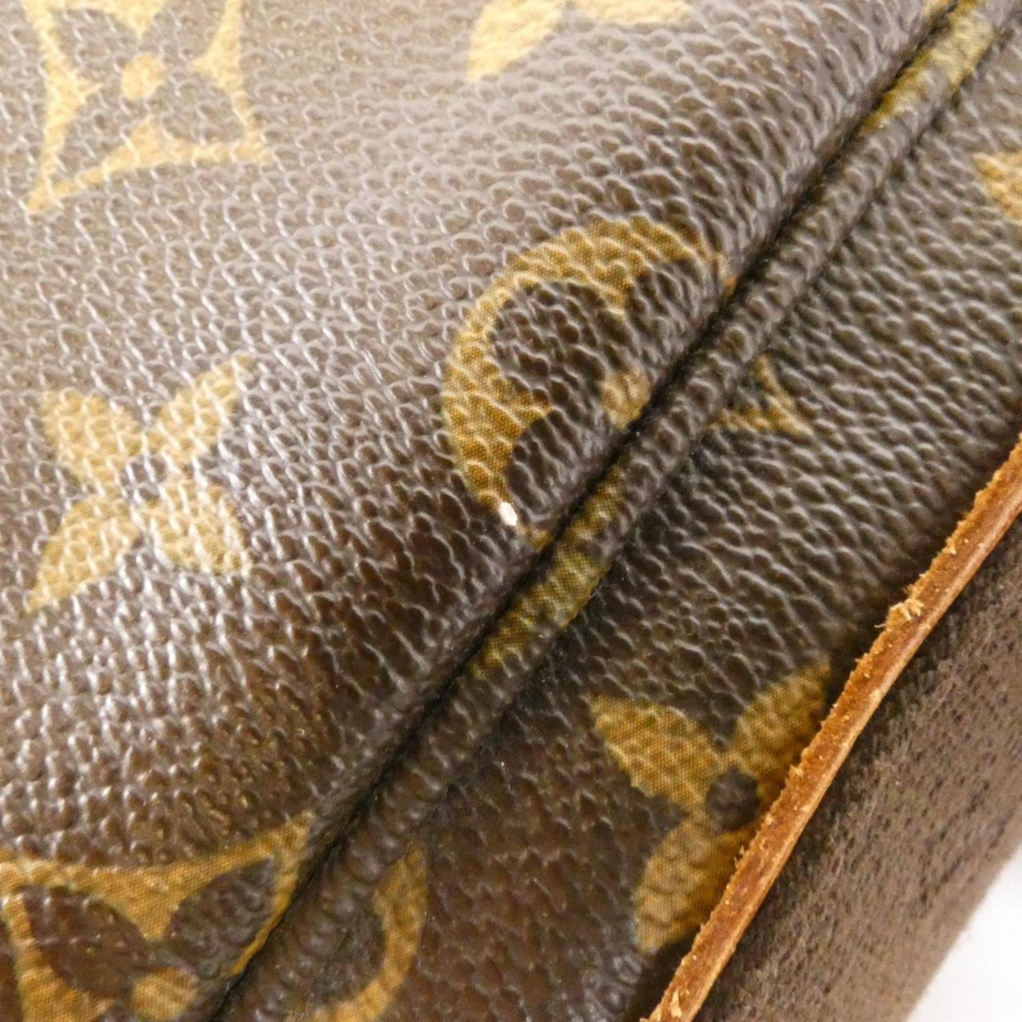 Louis Vuitton Monogram Marron Coated Canvas Shoulder Bag