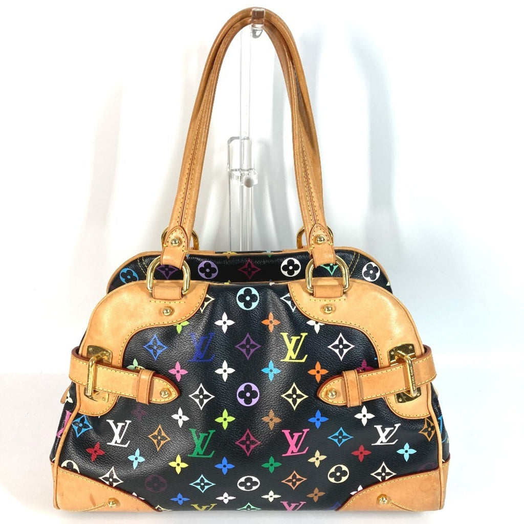 Louis Vuitton Monogram Multicolore Black Noir Monogram Multicolore Boston Bag Handbag Shoulder Bag