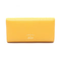 Gucci Yellow Leather Long Wallet (Bi-Fold) (Pre-Owned)