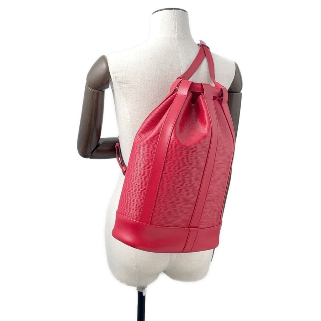 Louis Vuitton Castilian Red Epi Leather Shoulder Bag