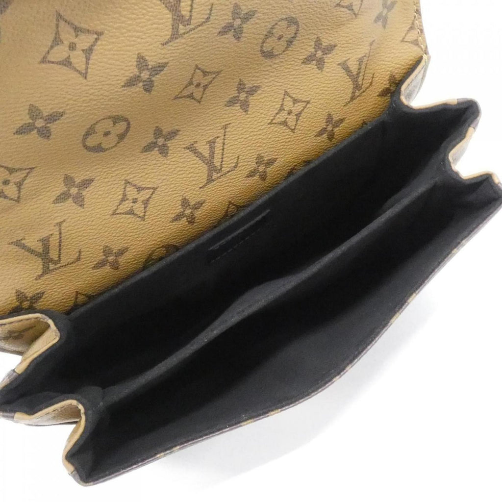 Louis Vuitton Marron Coated Canvas Handbag Pochette
