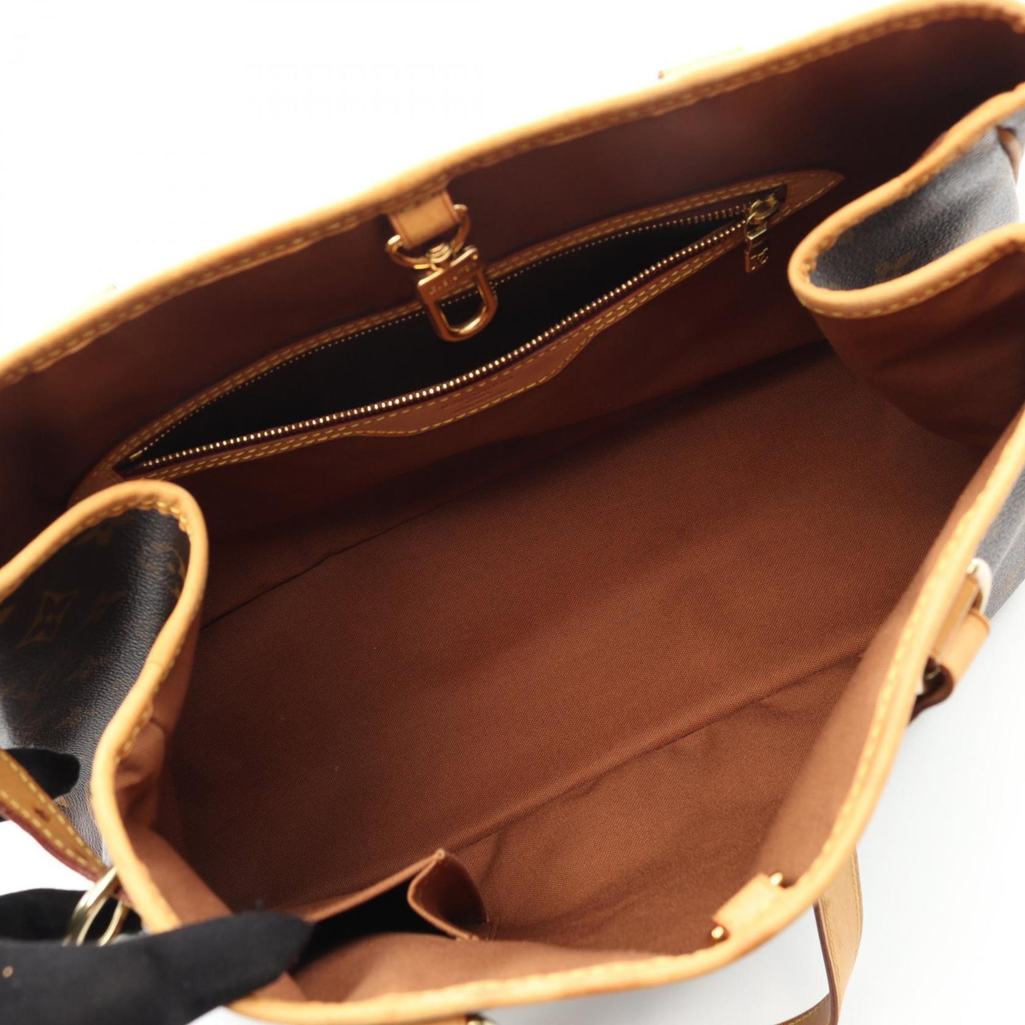 Louis Vuitton Brown Monogram Coated Canvas Pvc Leather Shoulder Bag
