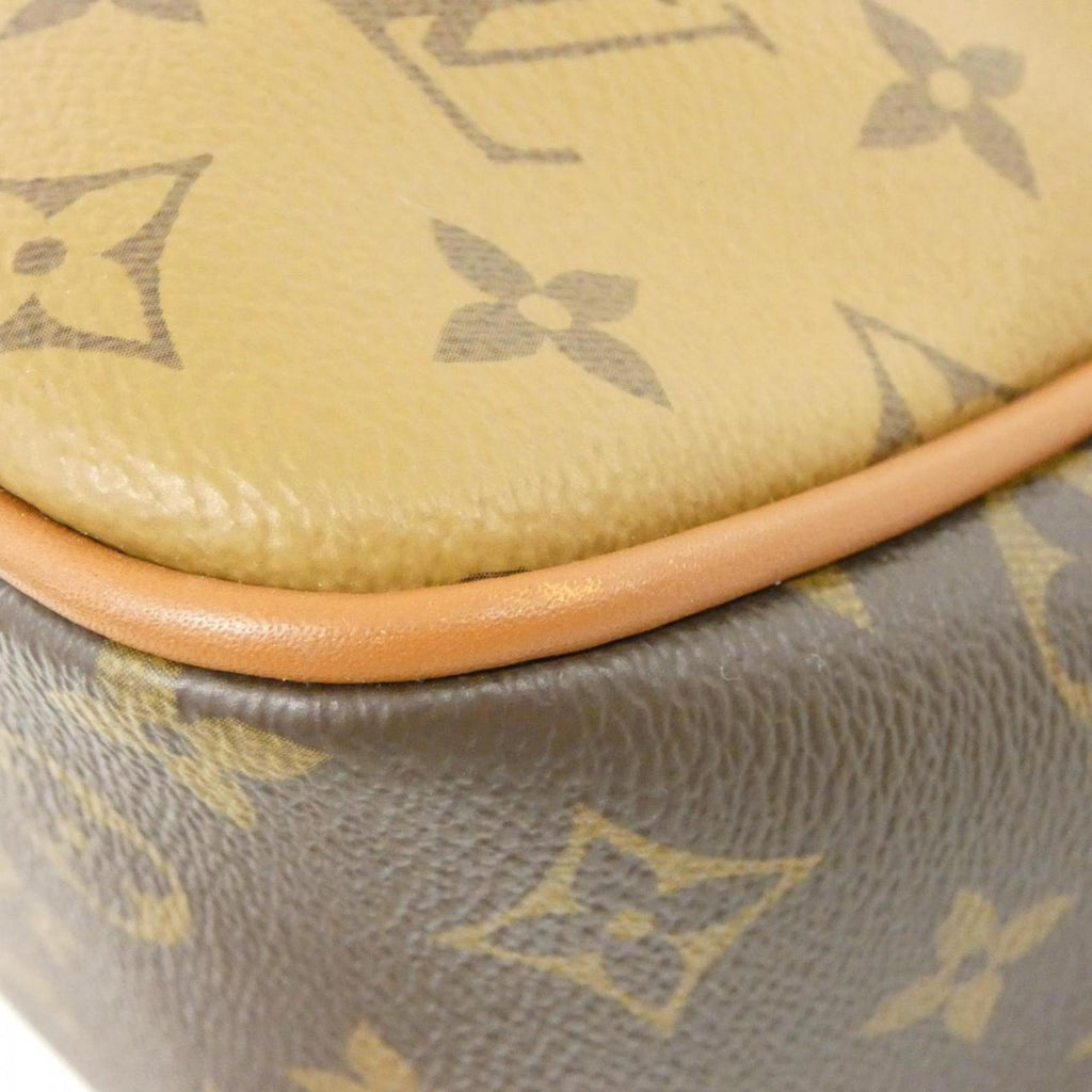 Louis Vuitton Monogram Marron Coated Canvas Shoulder Bag