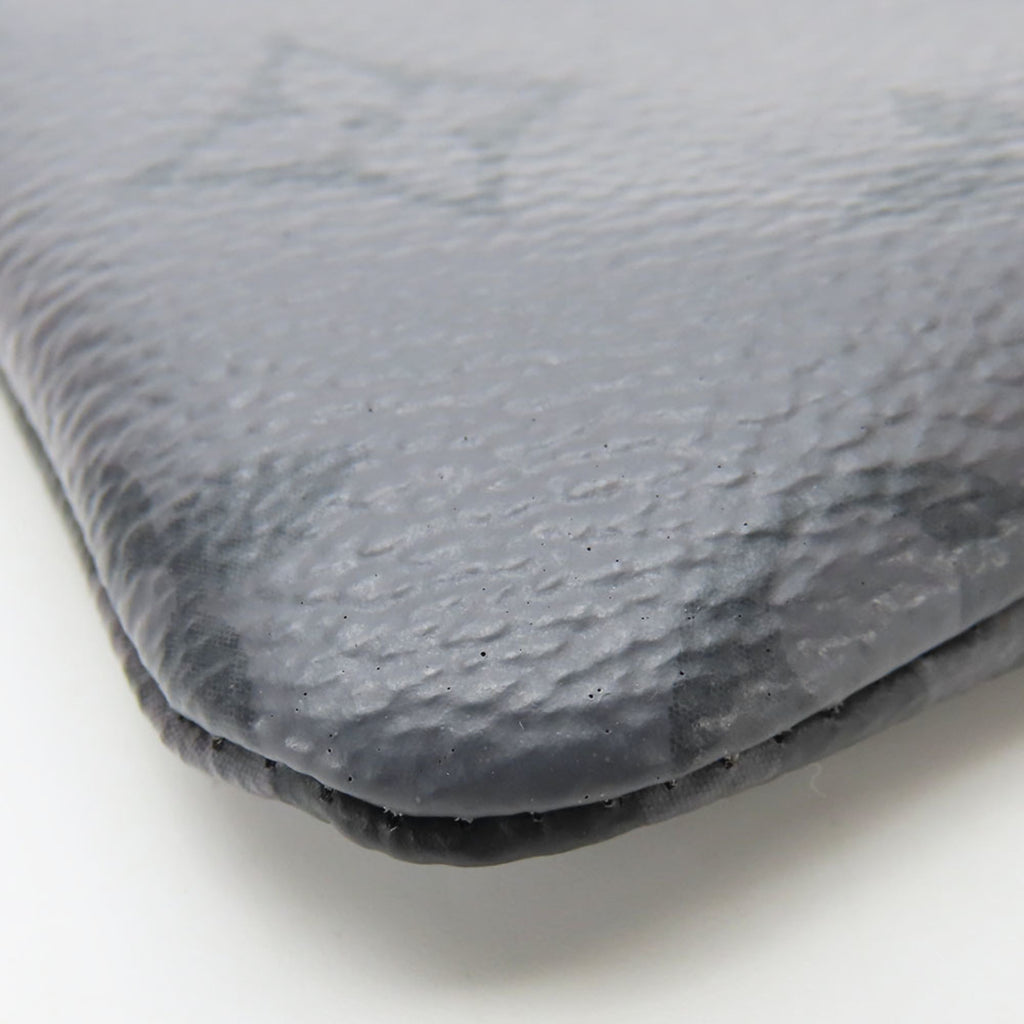 Louis Vuitton Monogram Eclipse Black Gray Monogram Eclipse Coin Purse/Coin Case