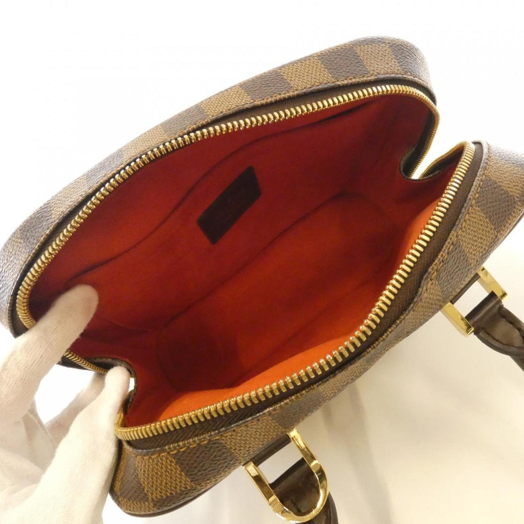 Louis Vuitton Ebene Coated Canvas Handbag