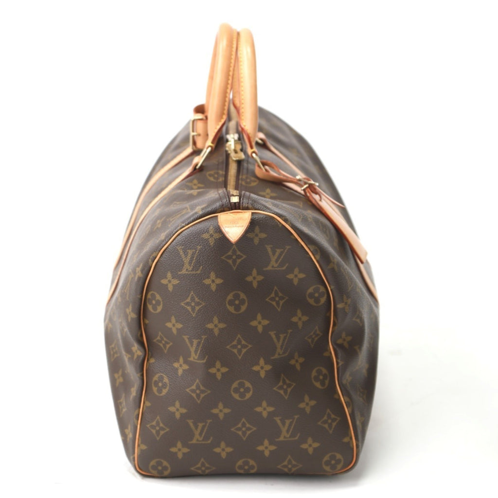 Louis Vuitton Brown Monogram Boston Bag