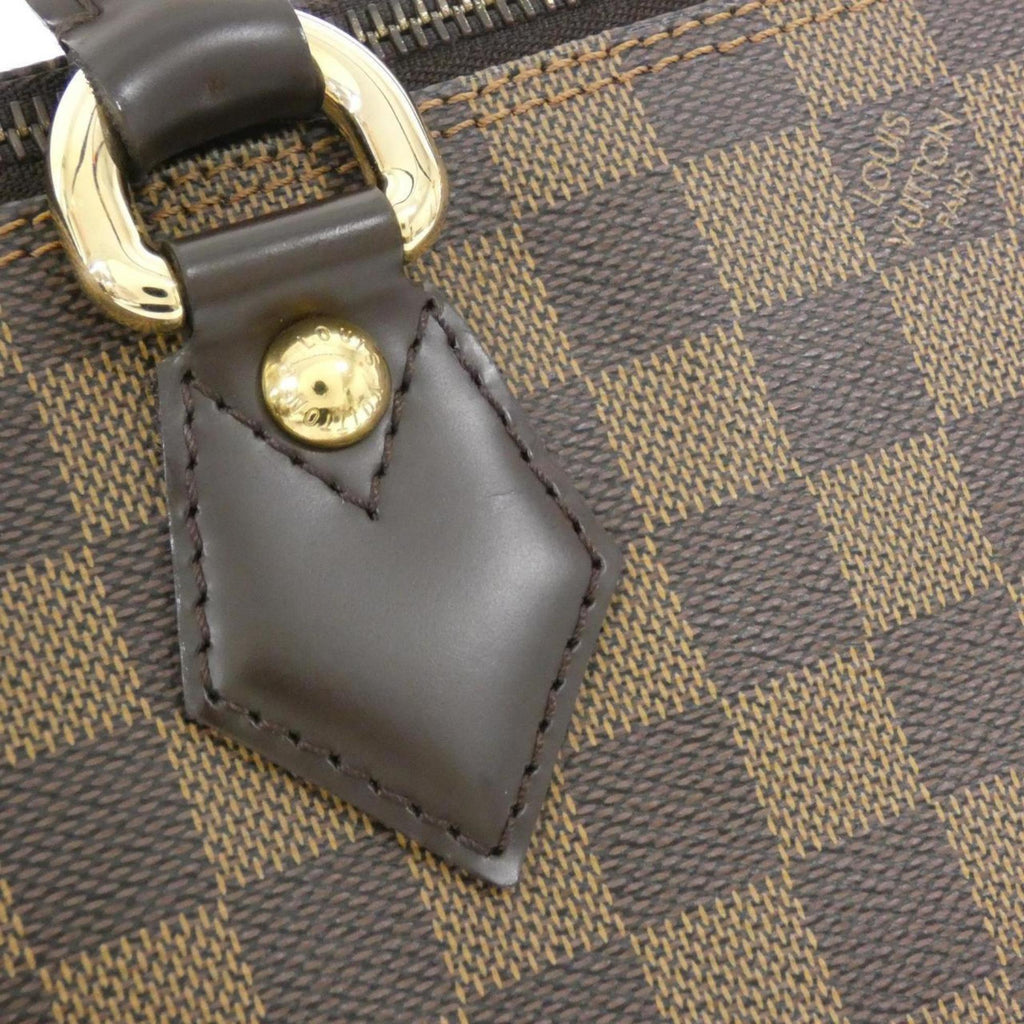 Louis Vuitton Brown Ebene Coated Canvas Handbag