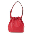 Louis Vuitton Epi Castilian Red Epi Leather Shoulder Bag