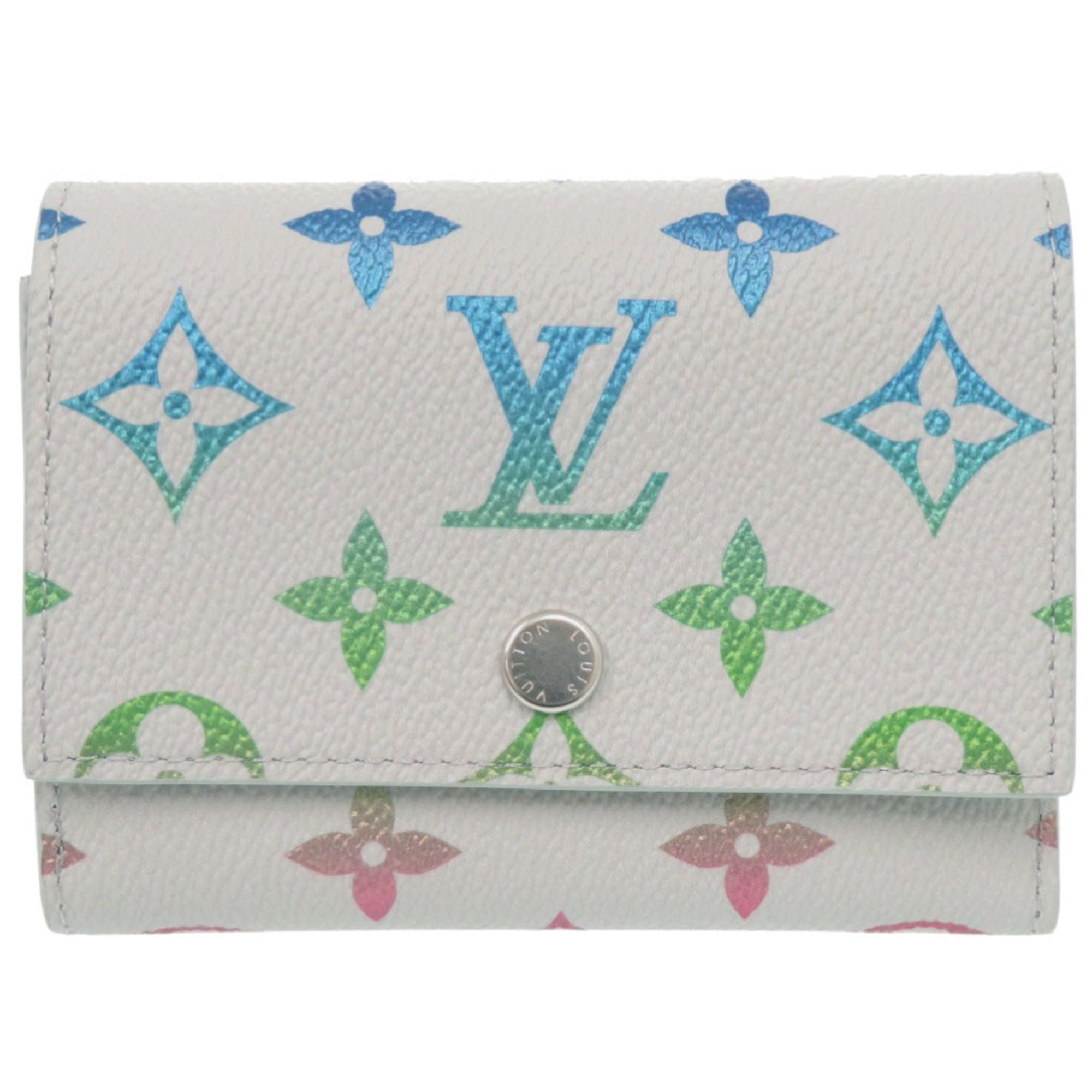 Louis Vuitton Gray Monogram Wallet (Tri-Fold)