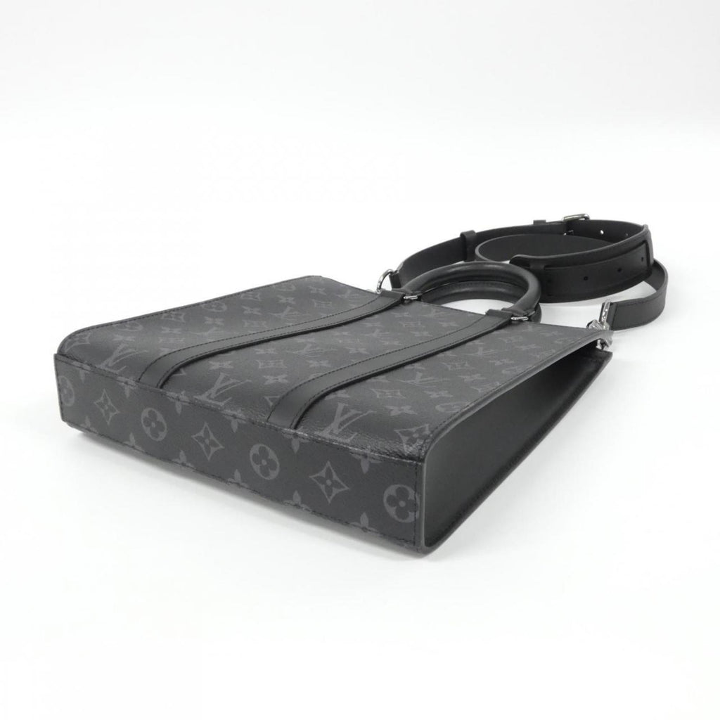 Louis Vuitton Black Coated Canvas Handbag
