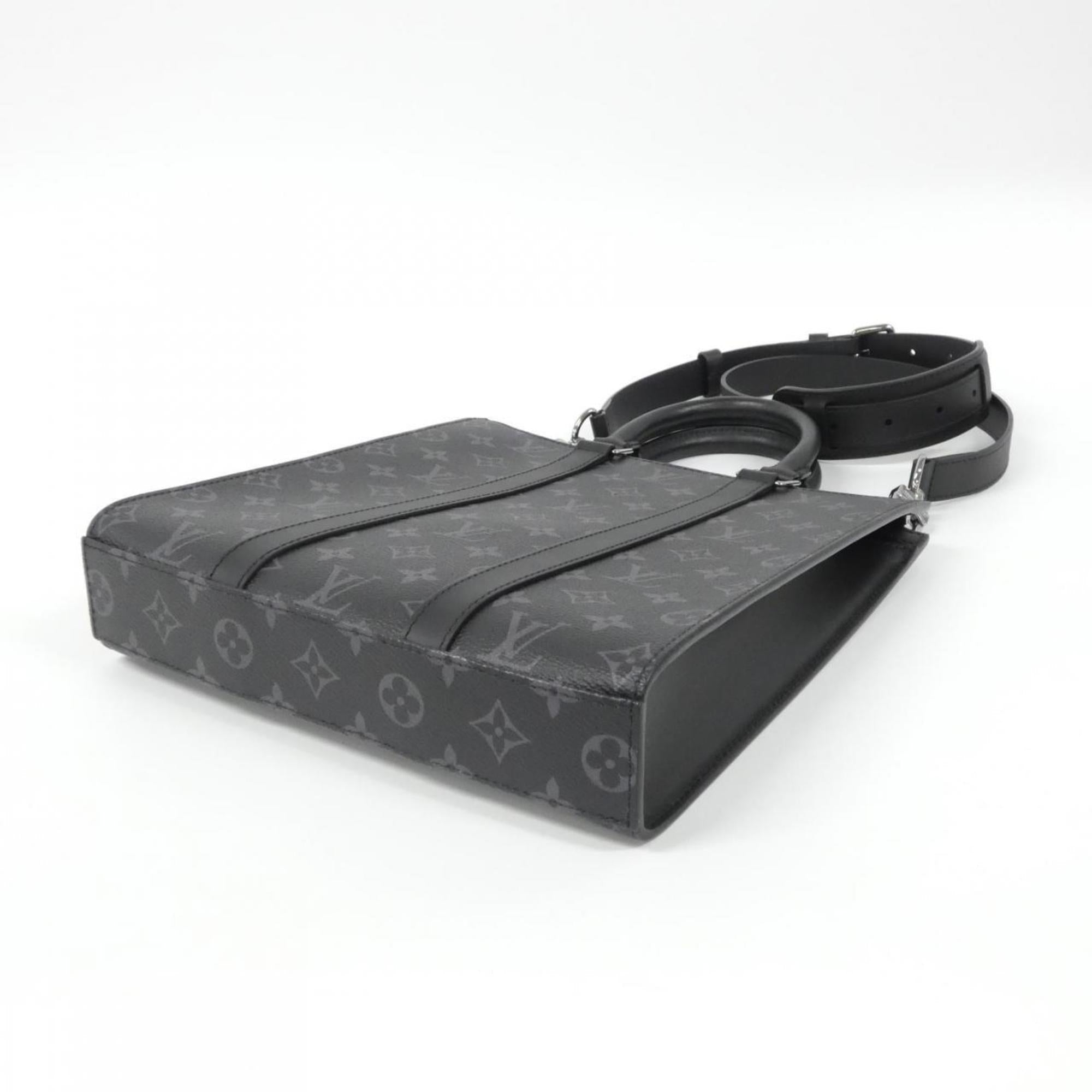 Louis Vuitton Black Coated Canvas Handbag