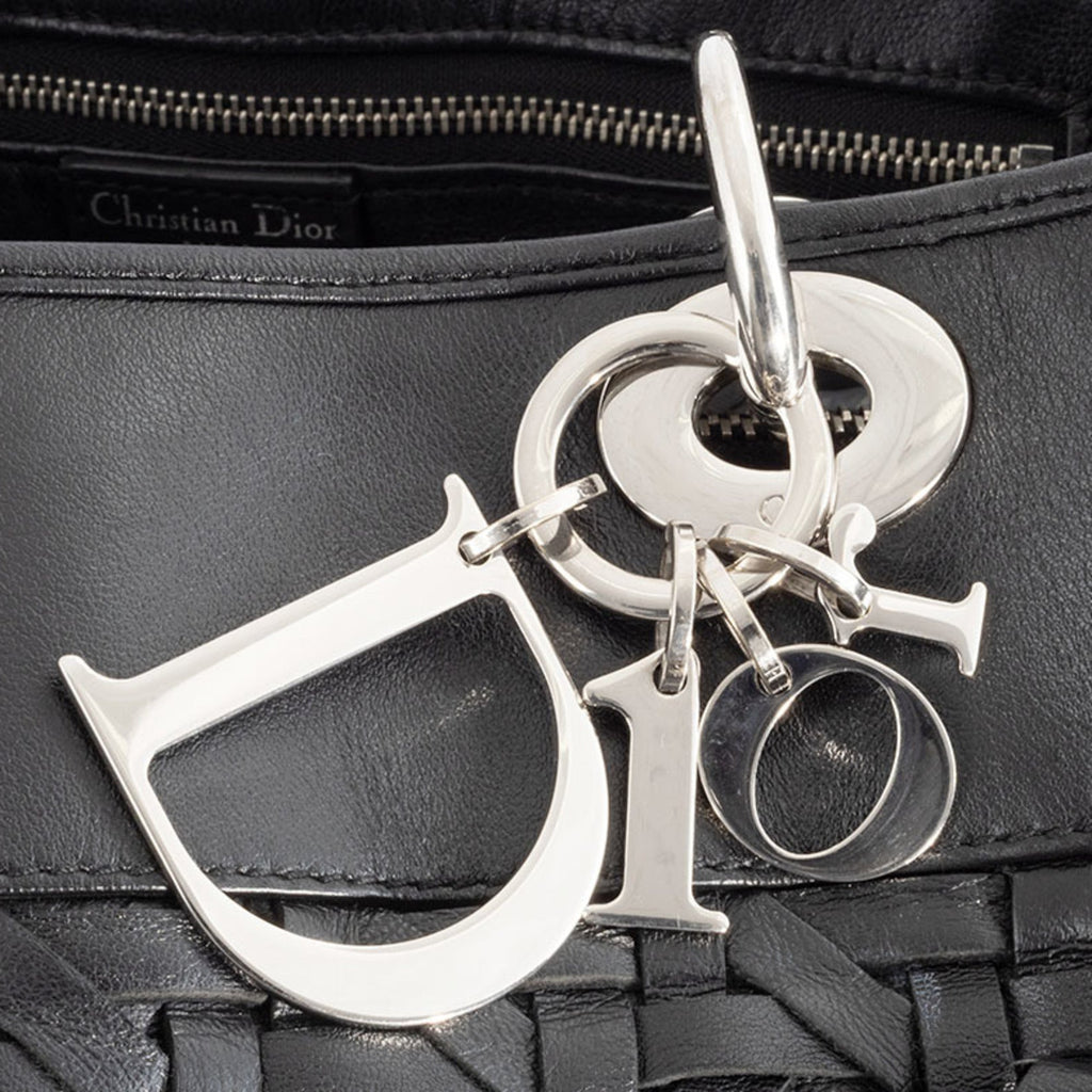 Christian Dior Black Leather Handbag (Pre-Owned)