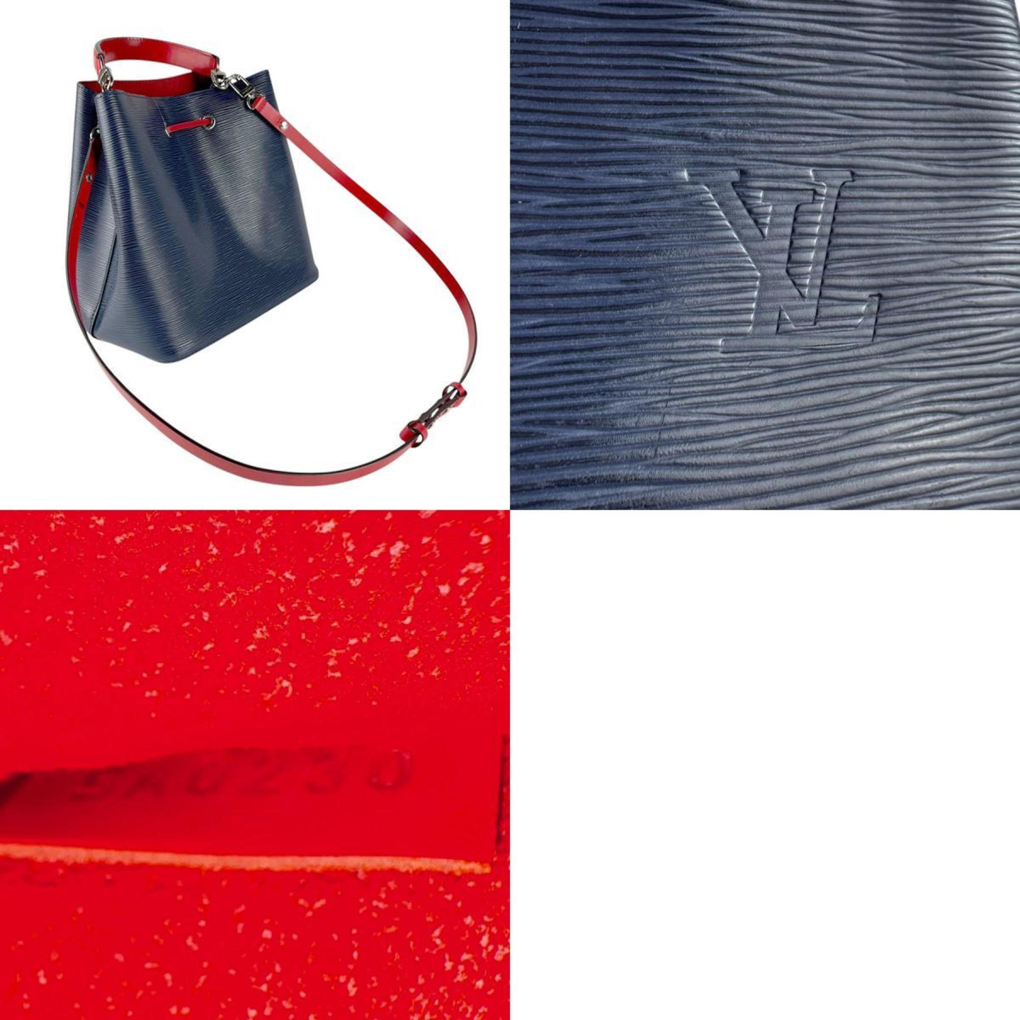 Louis Vuitton Blue Indigo Epi Leather Handbag Shoulder Bag