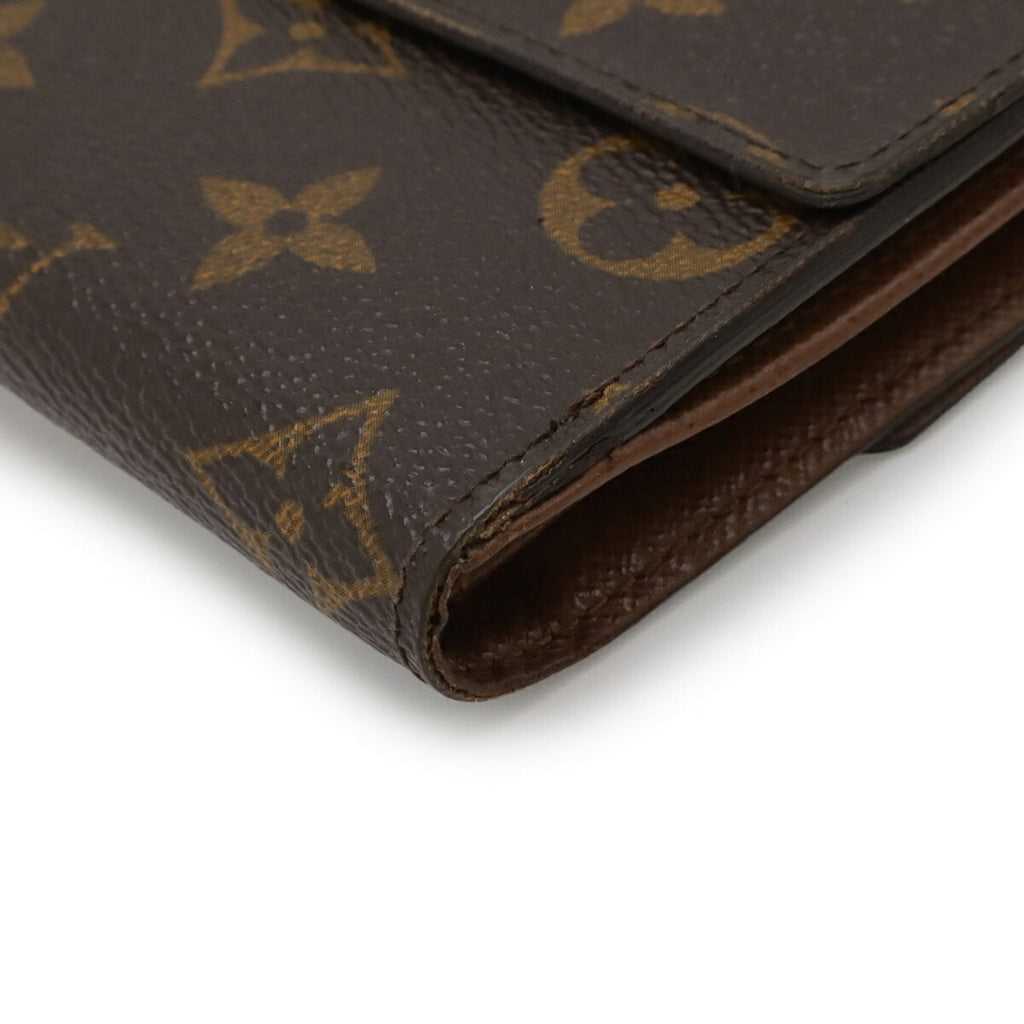 Louis Vuitton Brown Monogram Monogram Pvc Long Wallet
