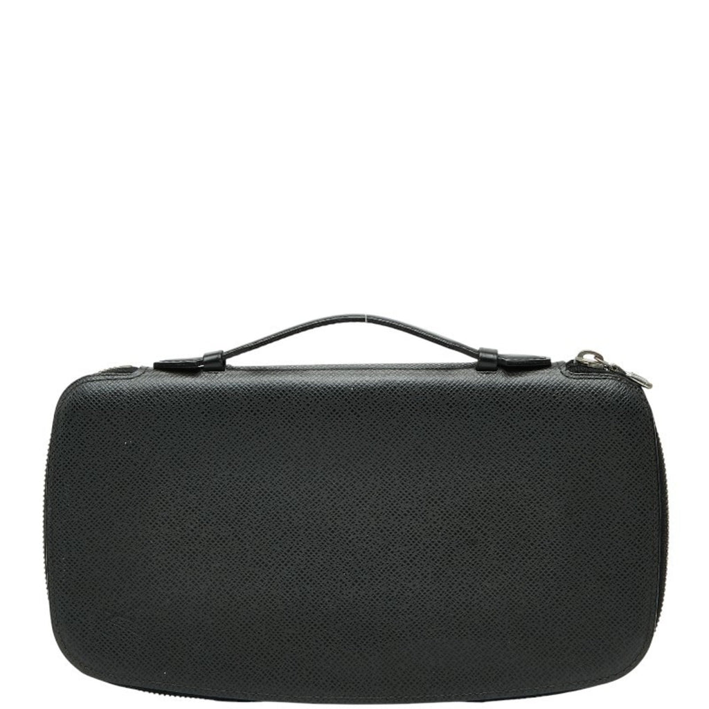 Louis Vuitton Ardoise Black Leather Pouch