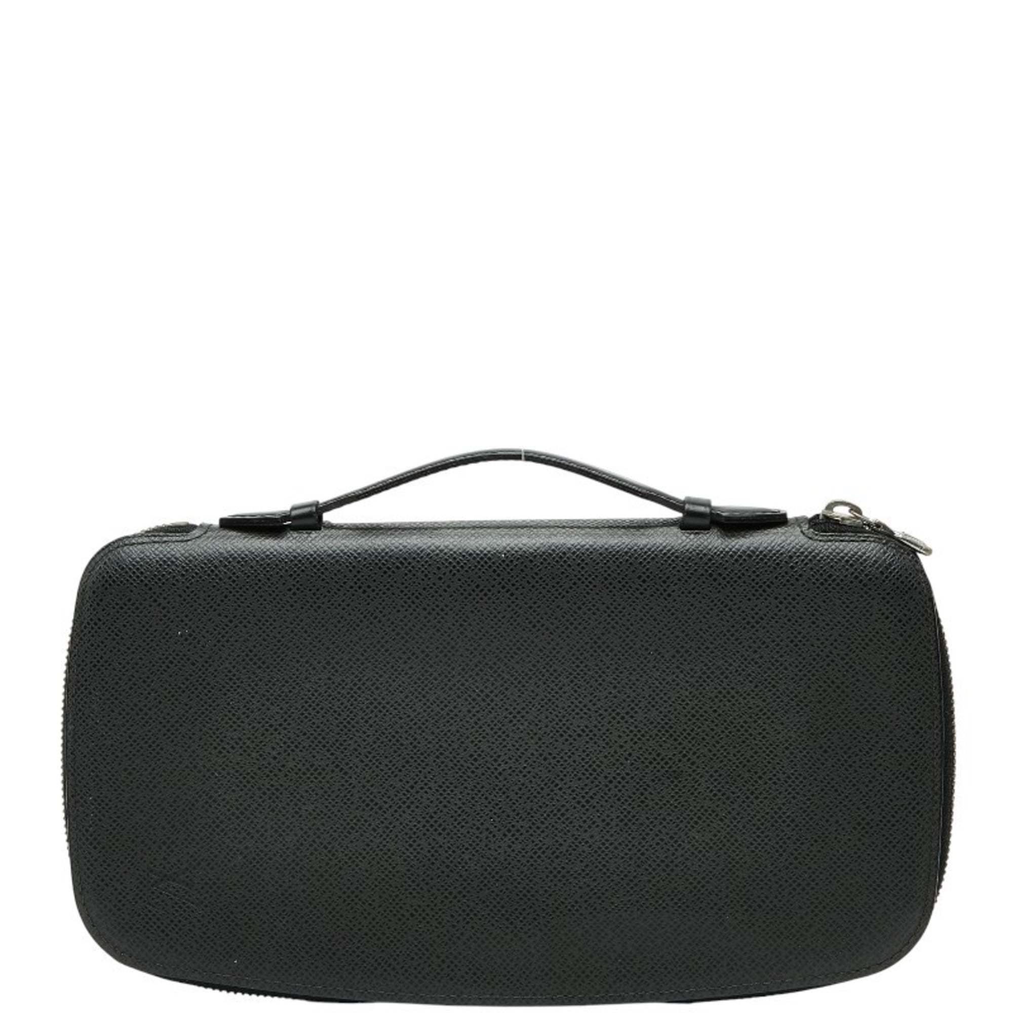 Louis Vuitton Ardoise Black Leather Pouch